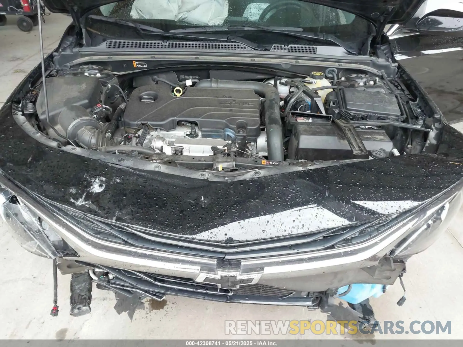 10 fotografías del automóvil dañado 1G1ZD5ST0NF207081 CHEVROLET MALIBU 2022