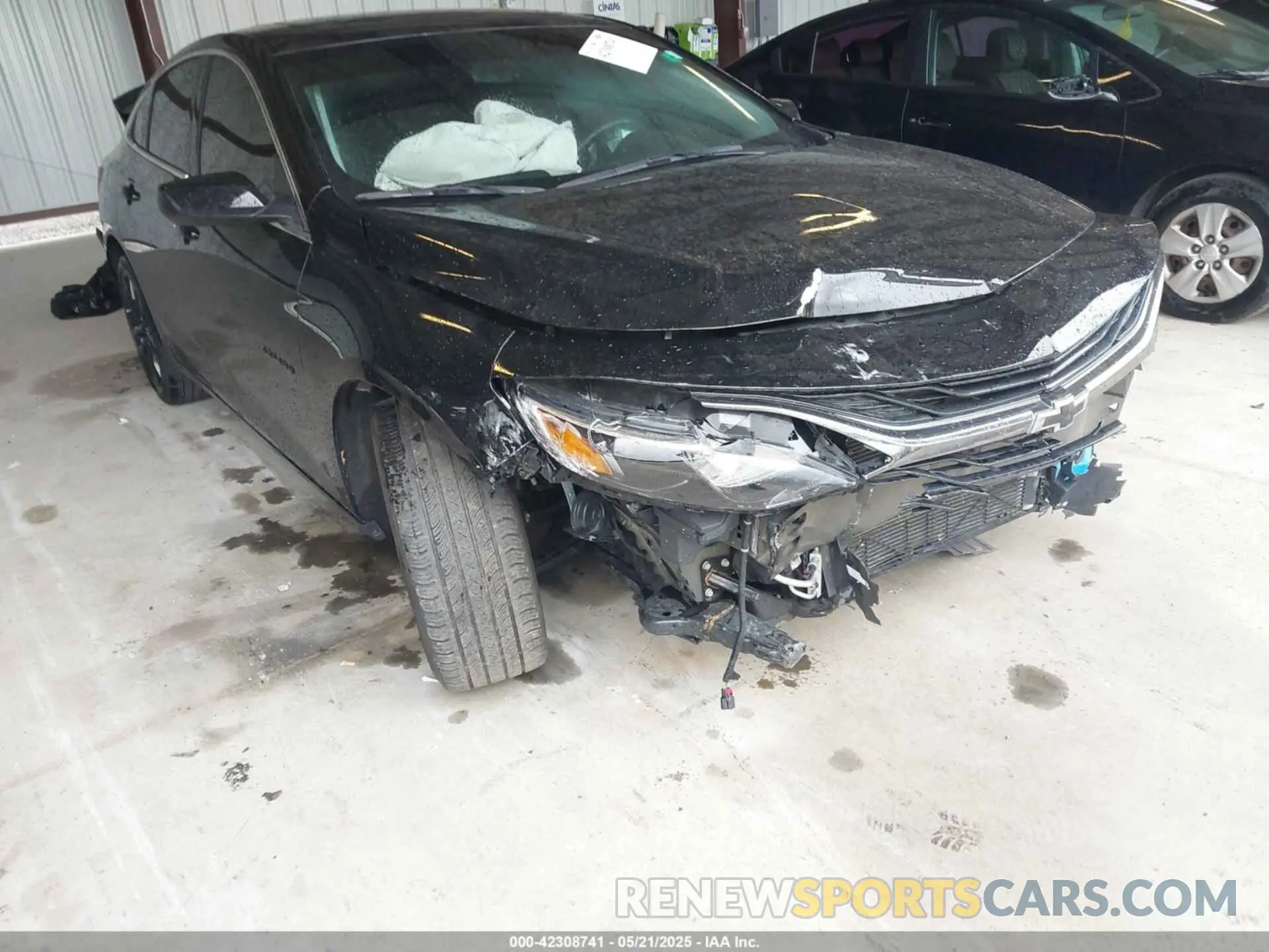 6 fotografías del automóvil dañado 1G1ZD5ST0NF207081 CHEVROLET MALIBU 2022