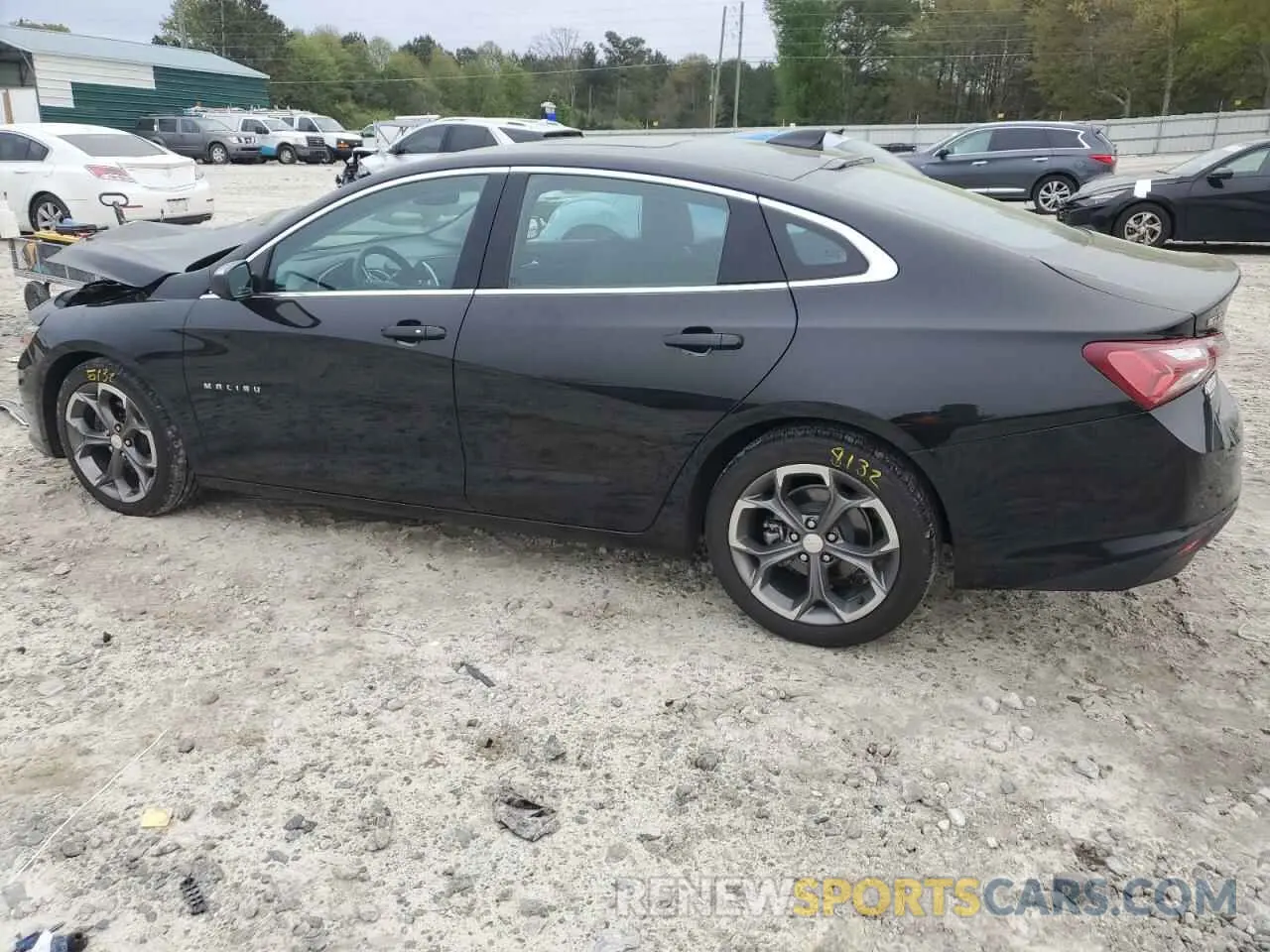 2 fotografías del automóvil dañado 1G1ZD5ST1NF121598 CHEVROLET MALIBU 2022