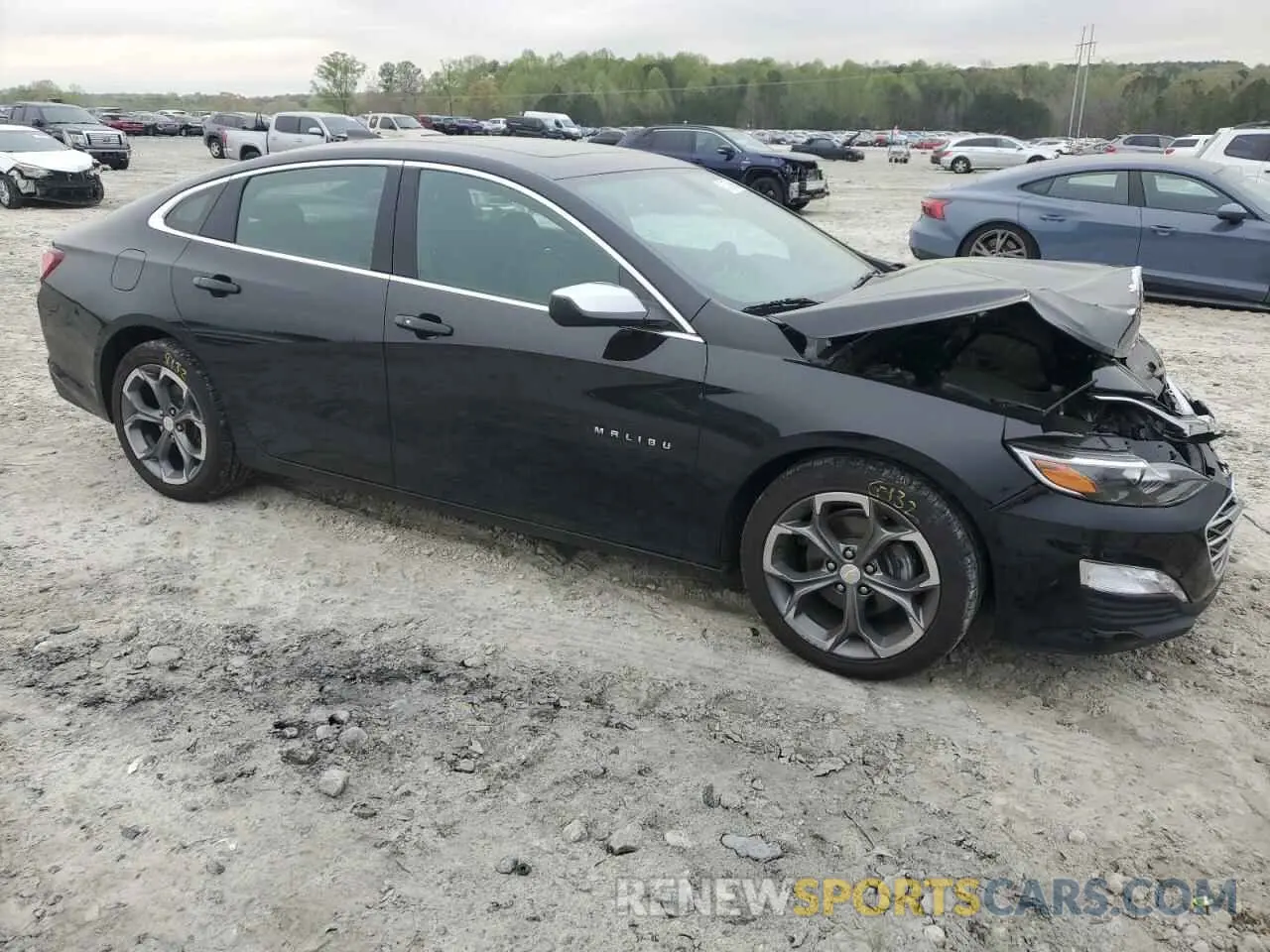 4 fotografías del automóvil dañado 1G1ZD5ST1NF121598 CHEVROLET MALIBU 2022