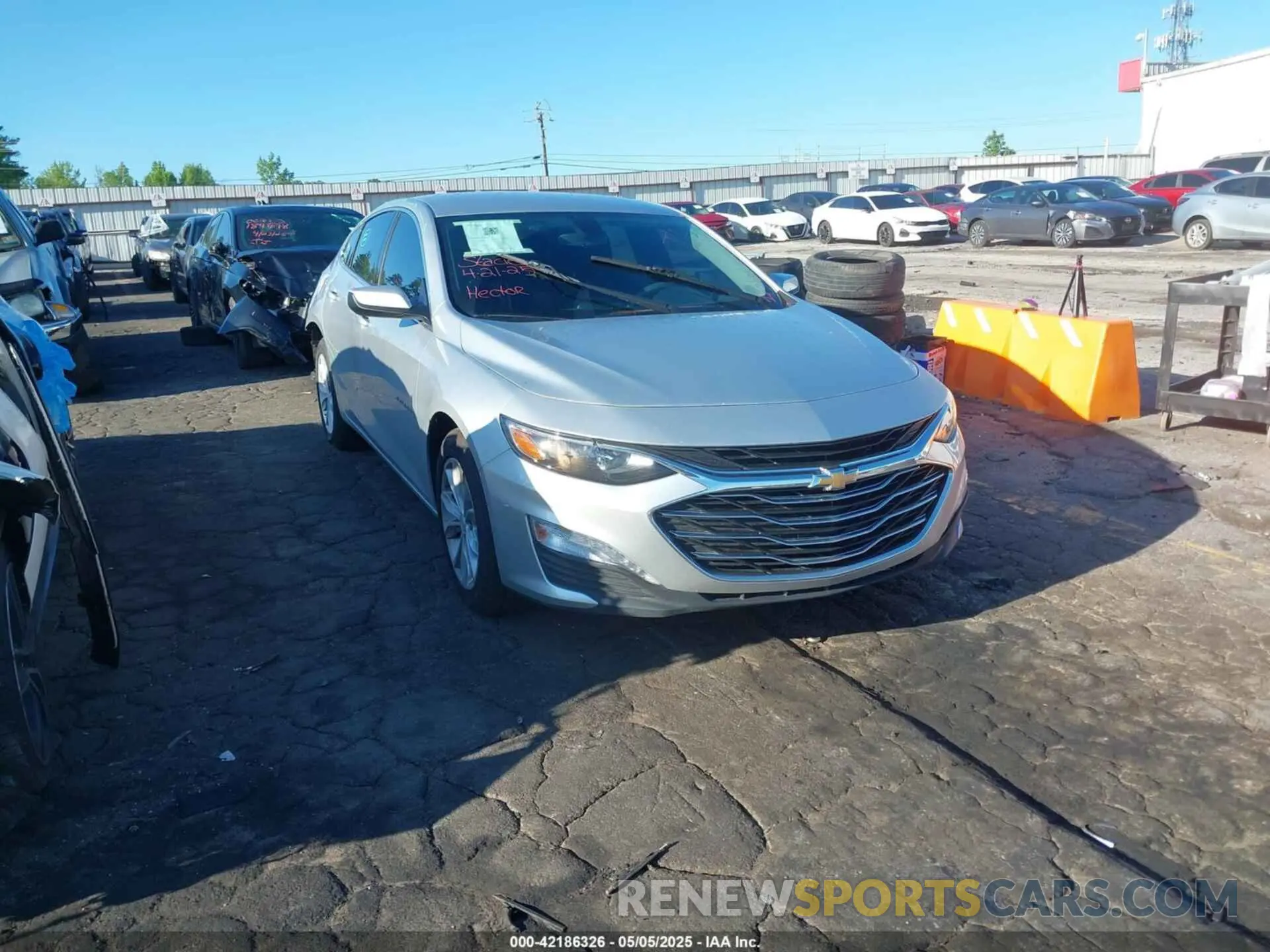 1 fotografías del automóvil dañado 1G1ZD5ST1NF124453 CHEVROLET MALIBU 2022