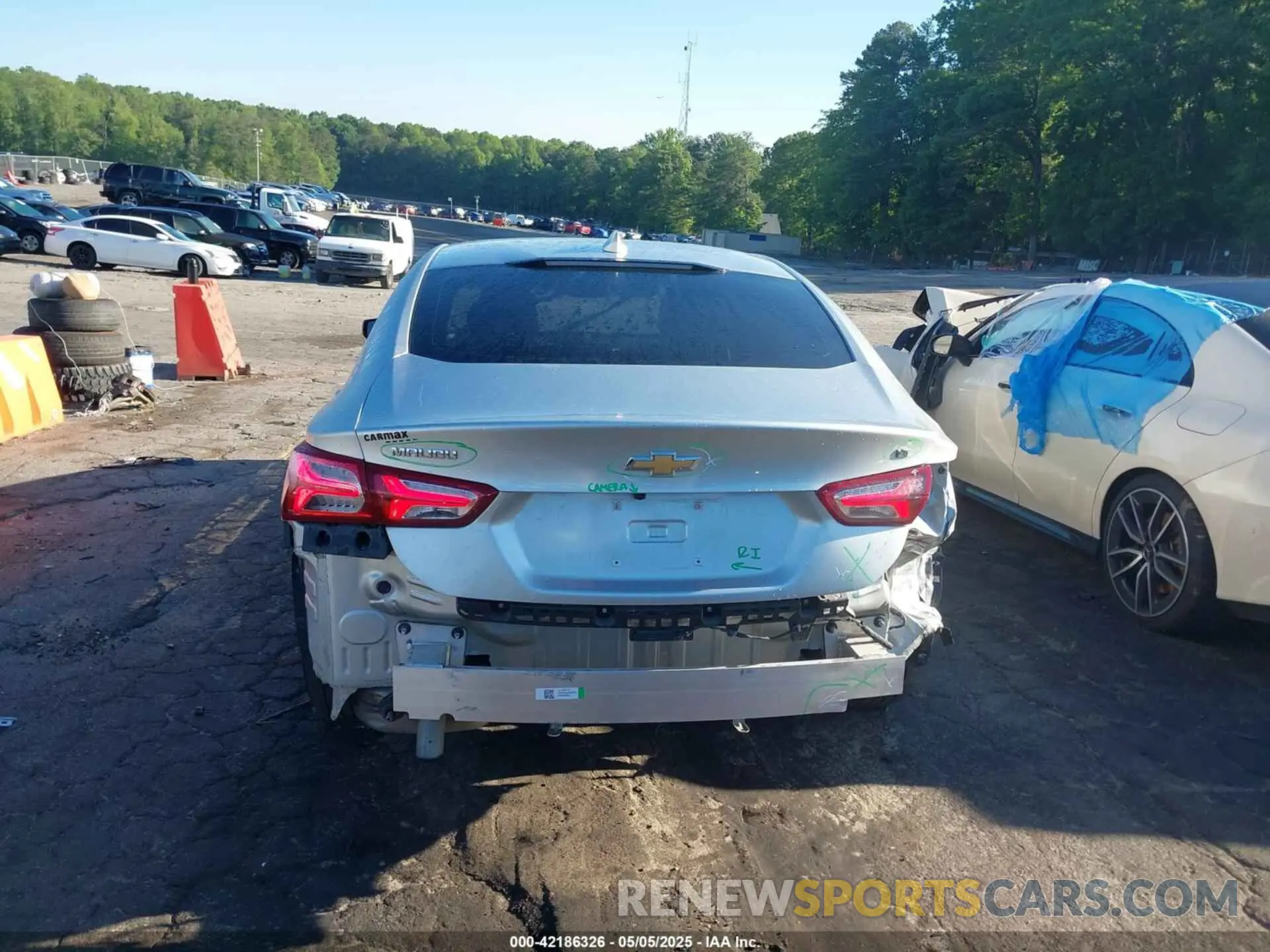16 fotografías del automóvil dañado 1G1ZD5ST1NF124453 CHEVROLET MALIBU 2022