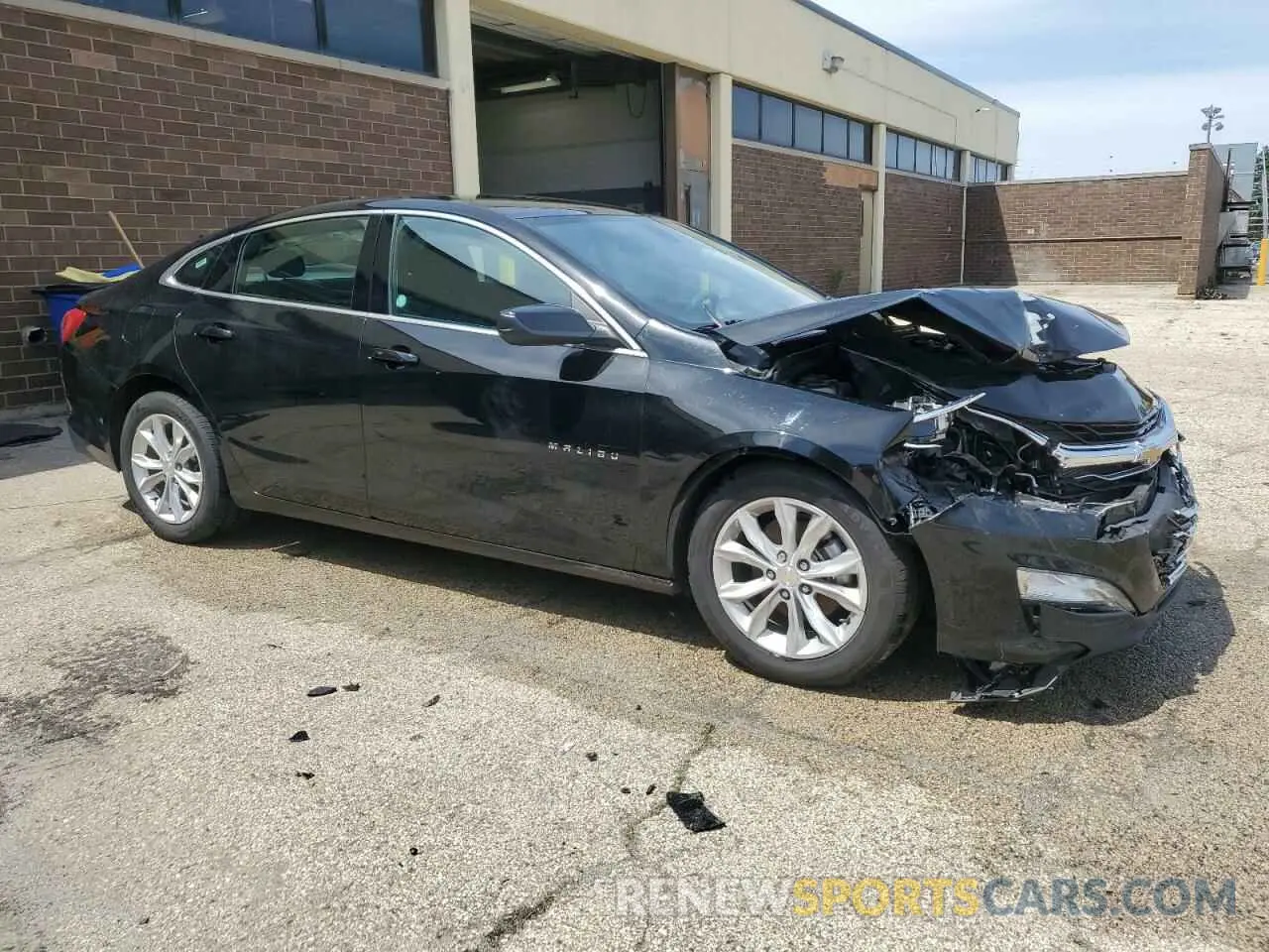 4 fotografías del automóvil dañado 1G1ZD5ST1NF125554 CHEVROLET MALIBU 2022