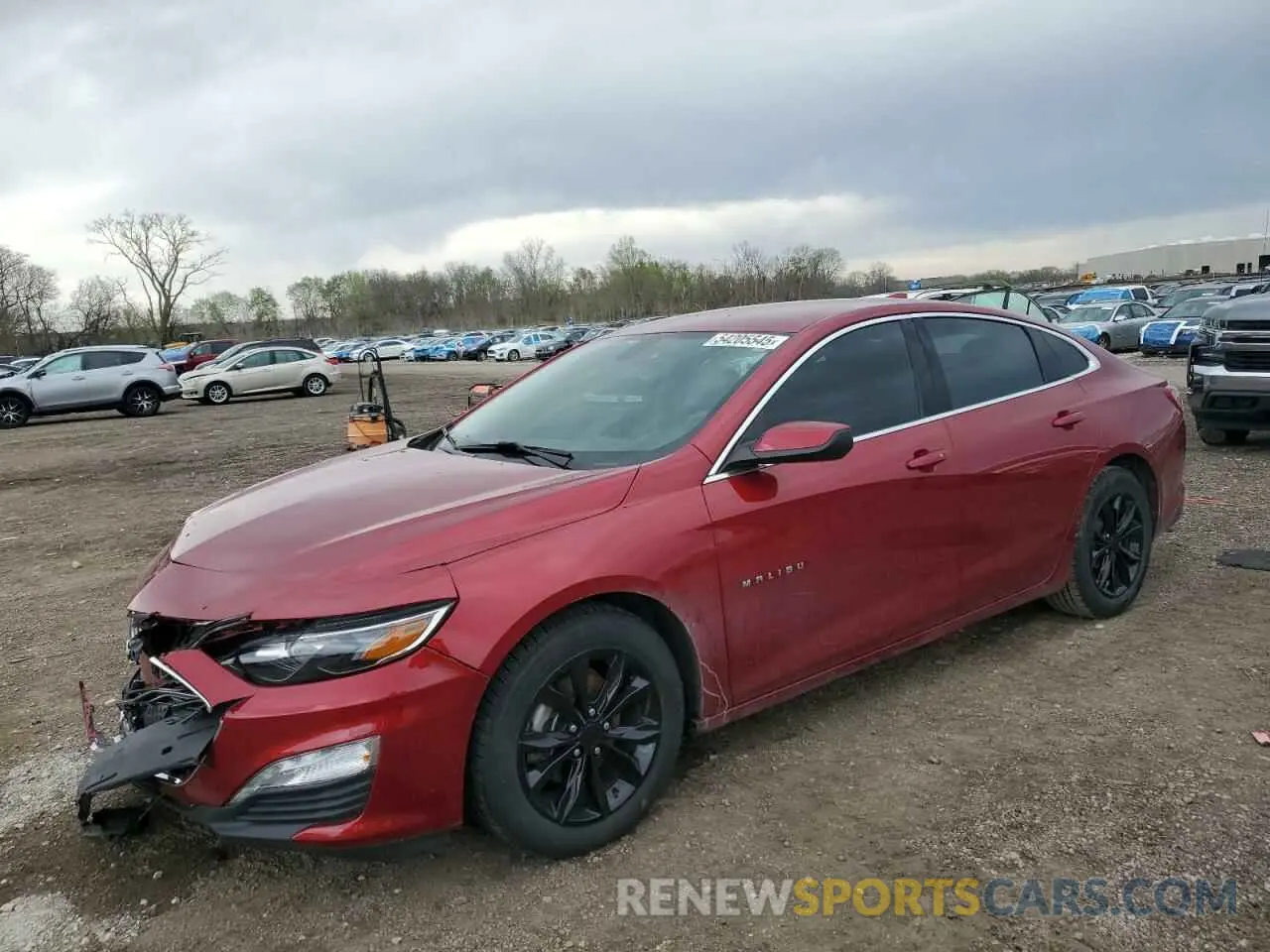 1 fotografías del automóvil dañado 1G1ZD5ST1NF153693 CHEVROLET MALIBU 2022