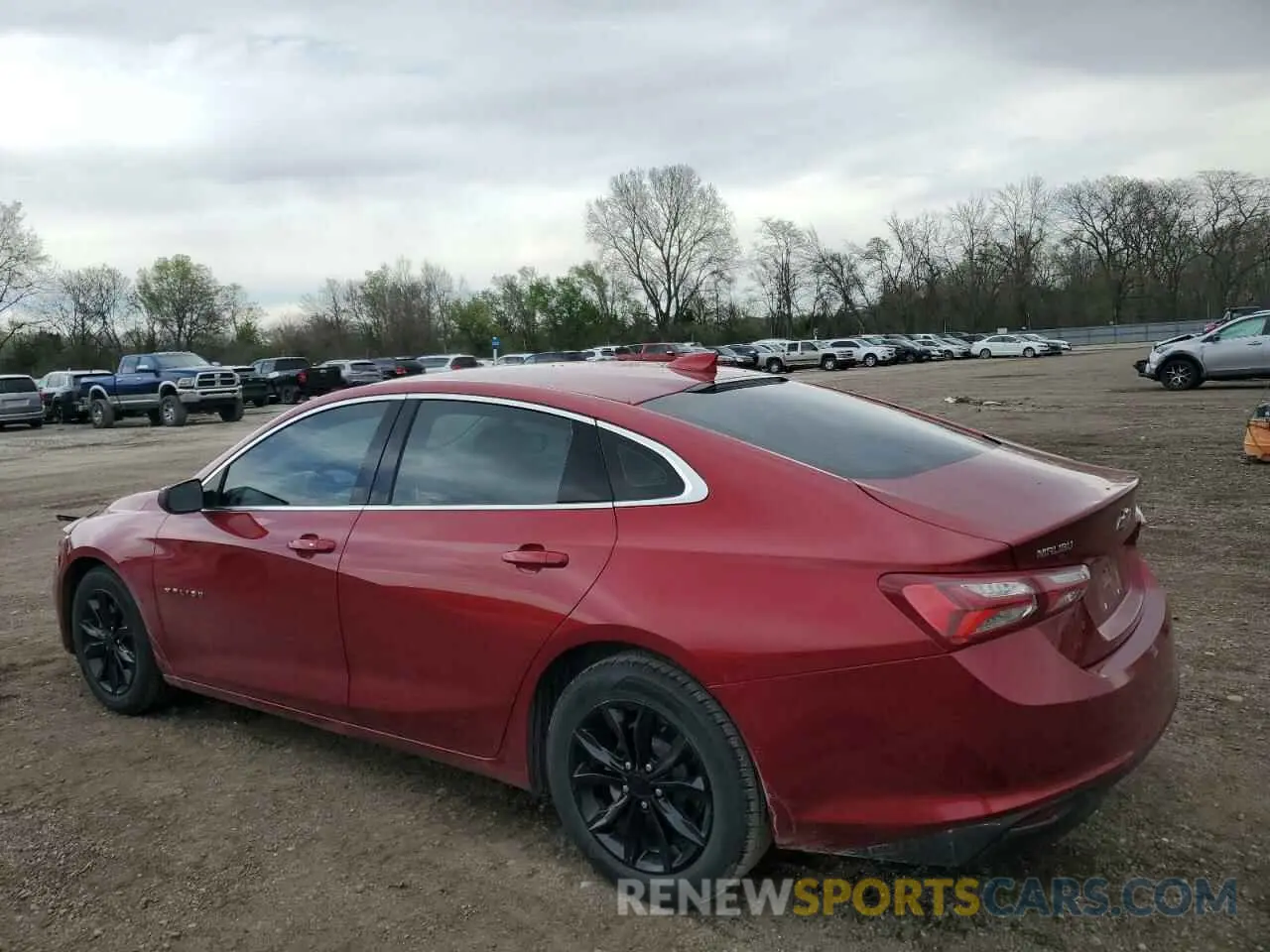 2 fotografías del automóvil dañado 1G1ZD5ST1NF153693 CHEVROLET MALIBU 2022