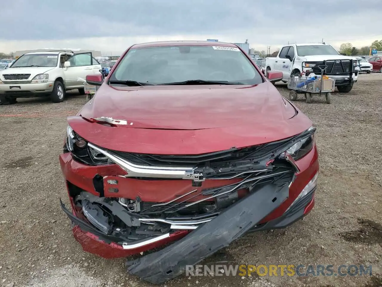 5 fotografías del automóvil dañado 1G1ZD5ST1NF153693 CHEVROLET MALIBU 2022