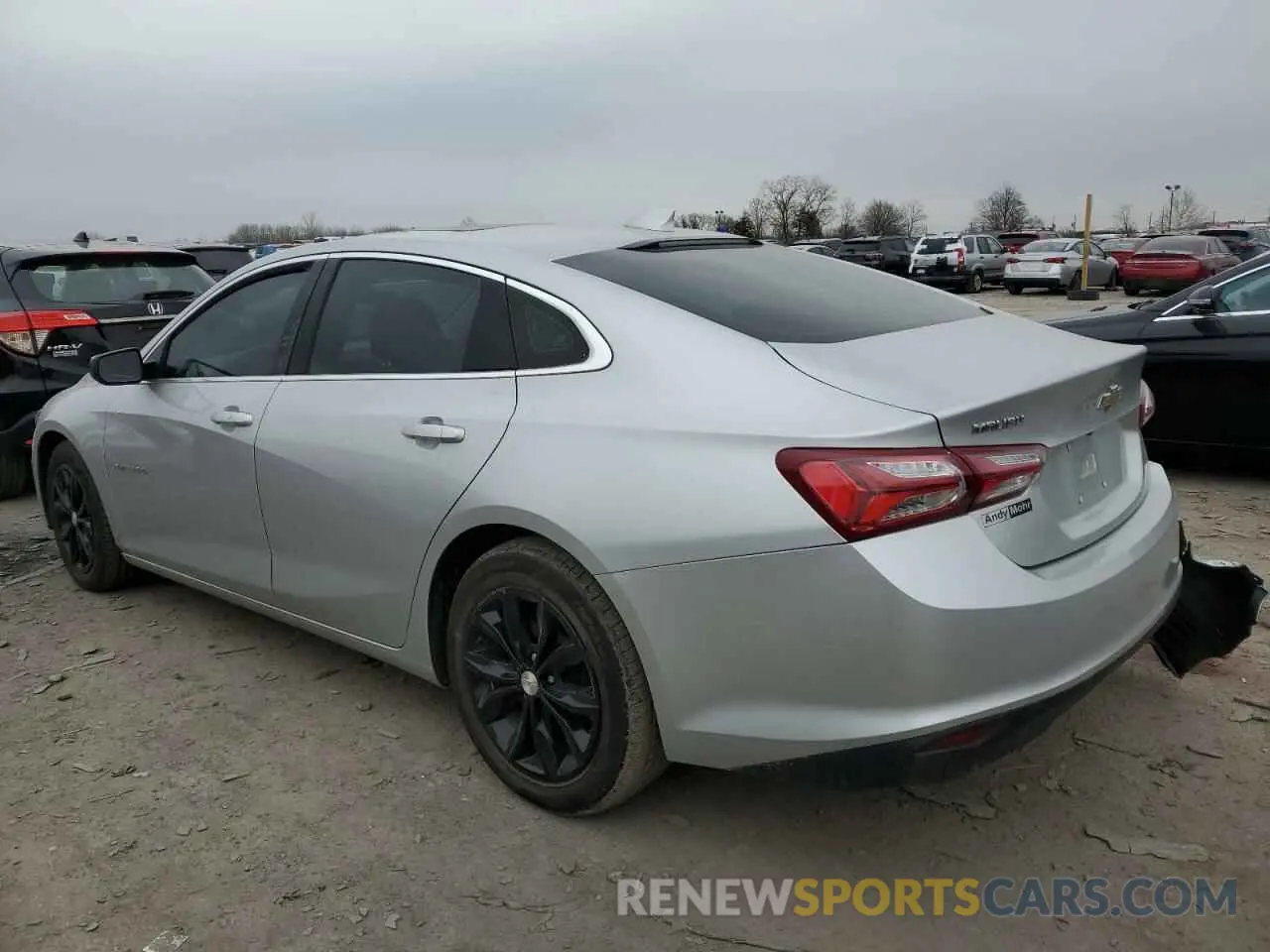 2 fotografías del automóvil dañado 1G1ZD5ST1NF163415 CHEVROLET MALIBU 2022