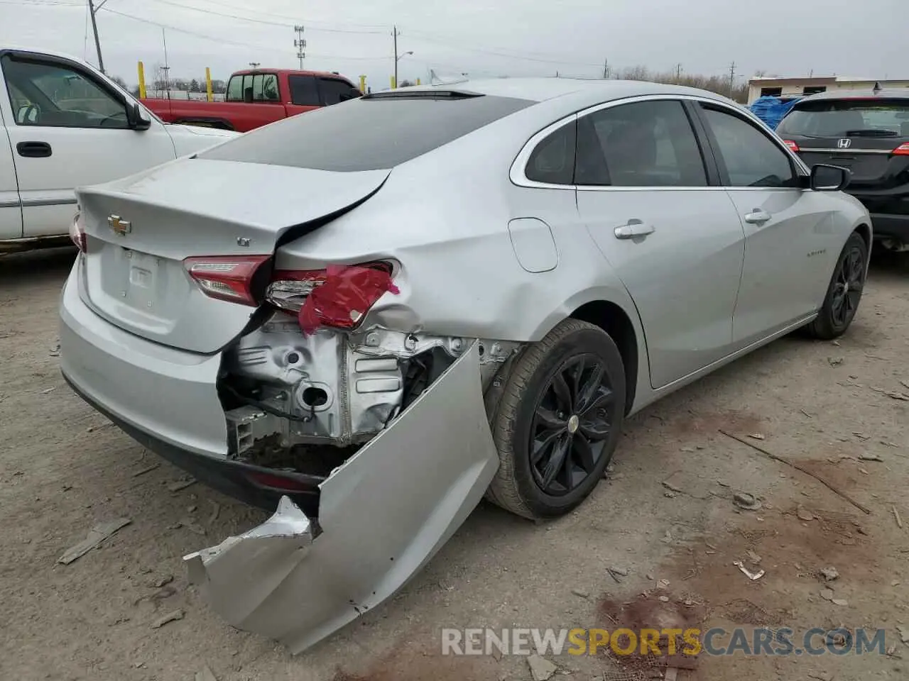 3 fotografías del automóvil dañado 1G1ZD5ST1NF163415 CHEVROLET MALIBU 2022