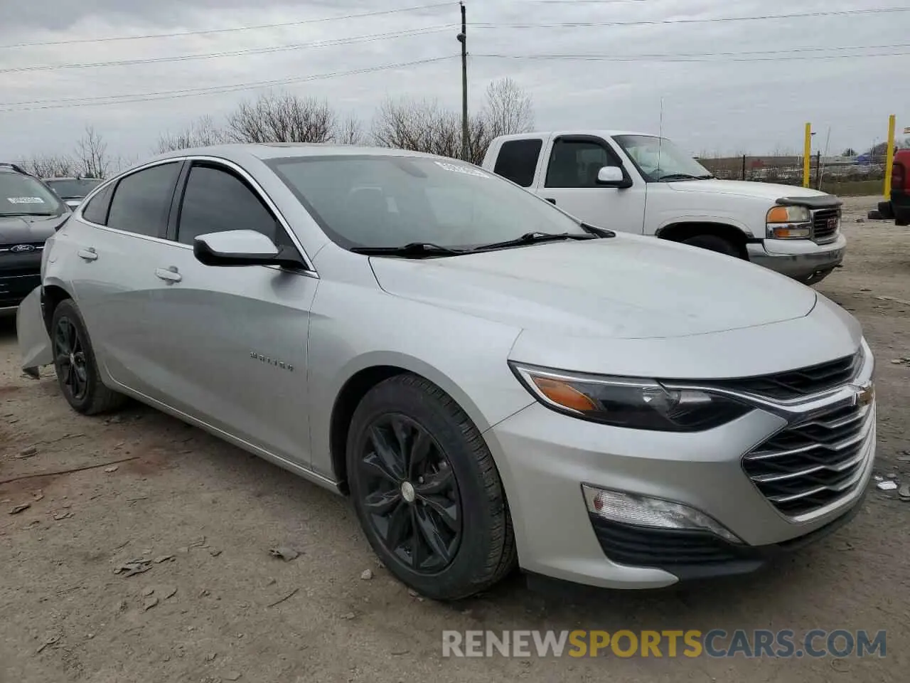 4 fotografías del automóvil dañado 1G1ZD5ST1NF163415 CHEVROLET MALIBU 2022