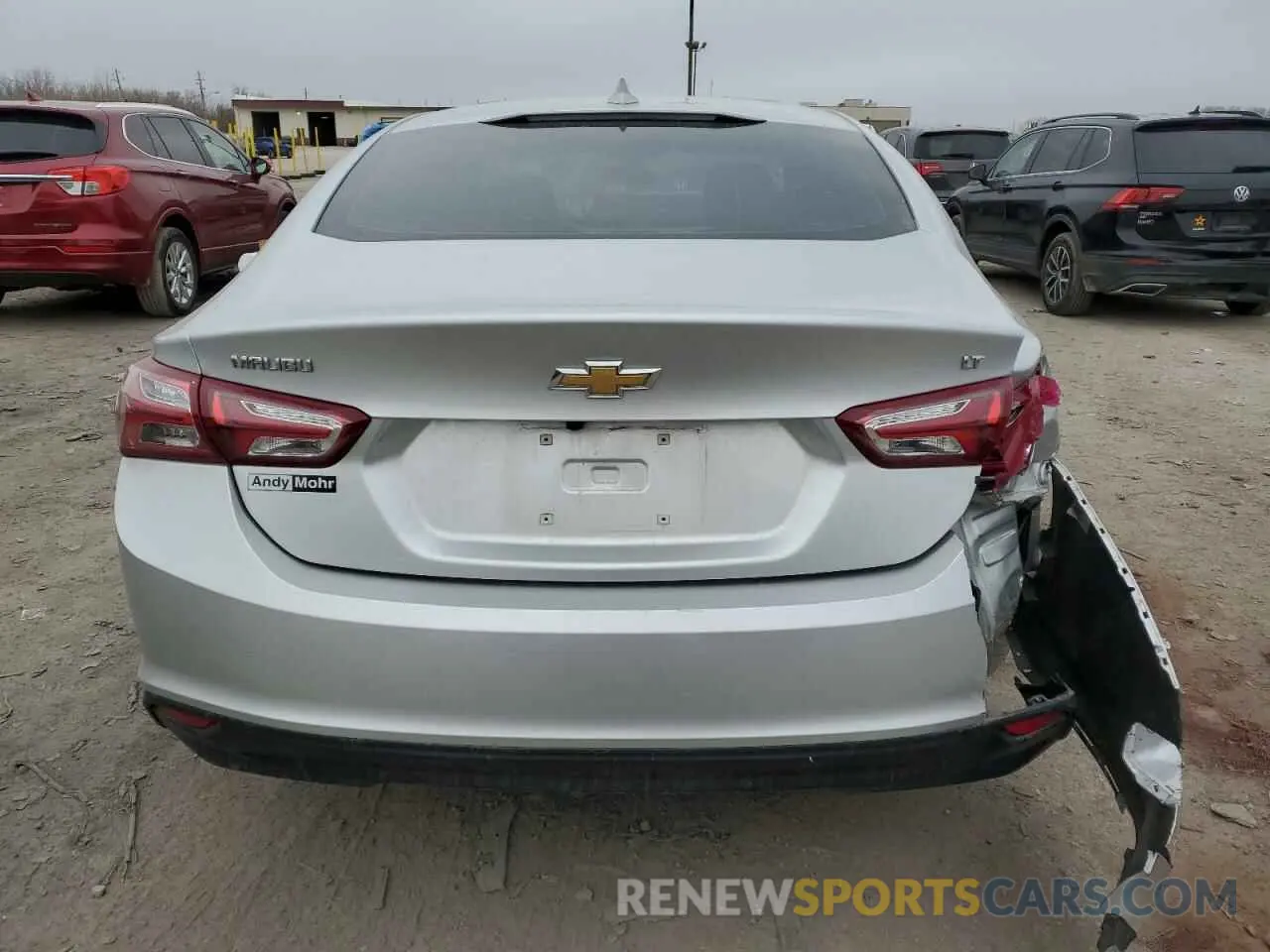 6 fotografías del automóvil dañado 1G1ZD5ST1NF163415 CHEVROLET MALIBU 2022