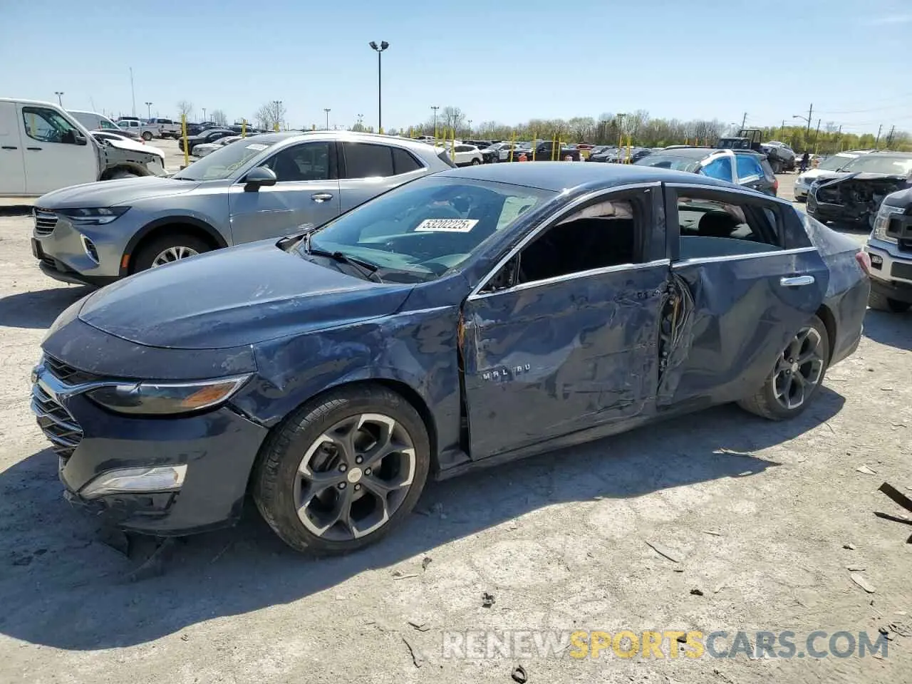 1 fotografías del automóvil dañado 1G1ZD5ST1NF171370 CHEVROLET MALIBU 2022