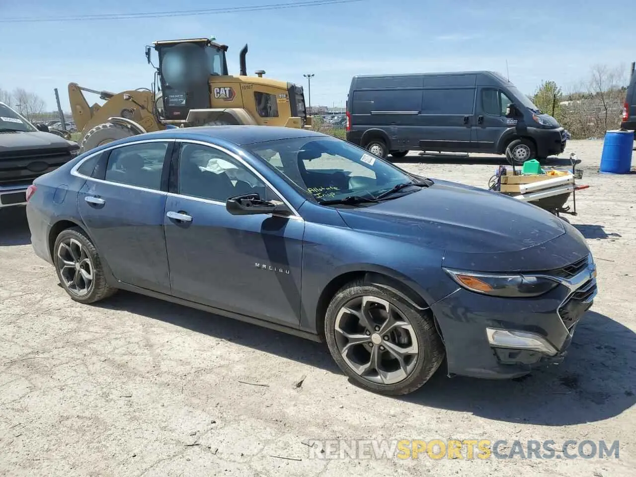 4 fotografías del automóvil dañado 1G1ZD5ST1NF171370 CHEVROLET MALIBU 2022