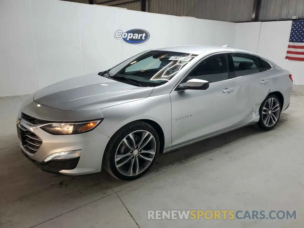 1 fotografías del automóvil dañado 1G1ZD5ST1NF174138 CHEVROLET MALIBU 2022