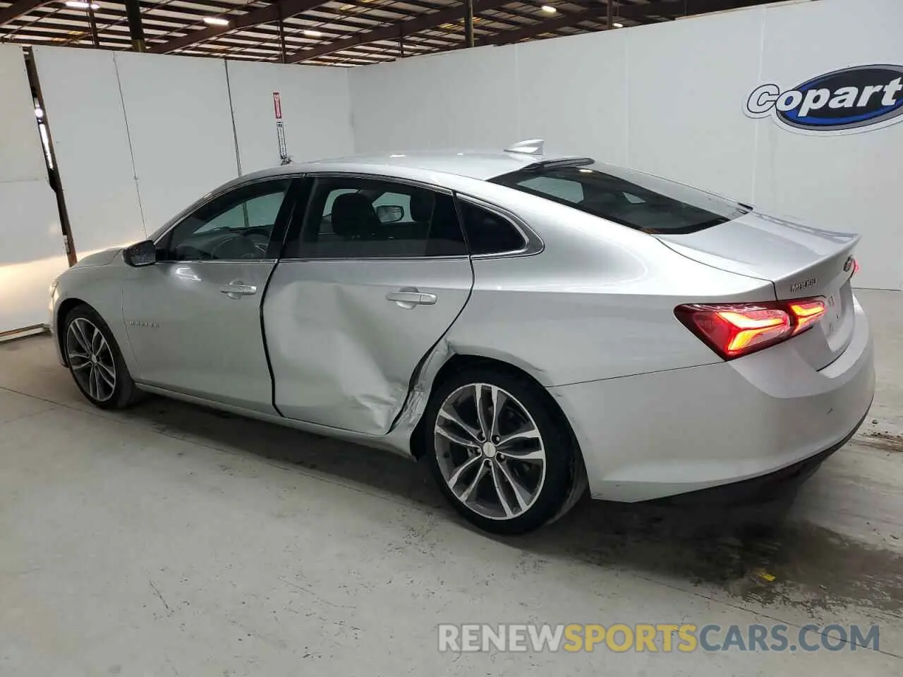 2 fotografías del automóvil dañado 1G1ZD5ST1NF174138 CHEVROLET MALIBU 2022