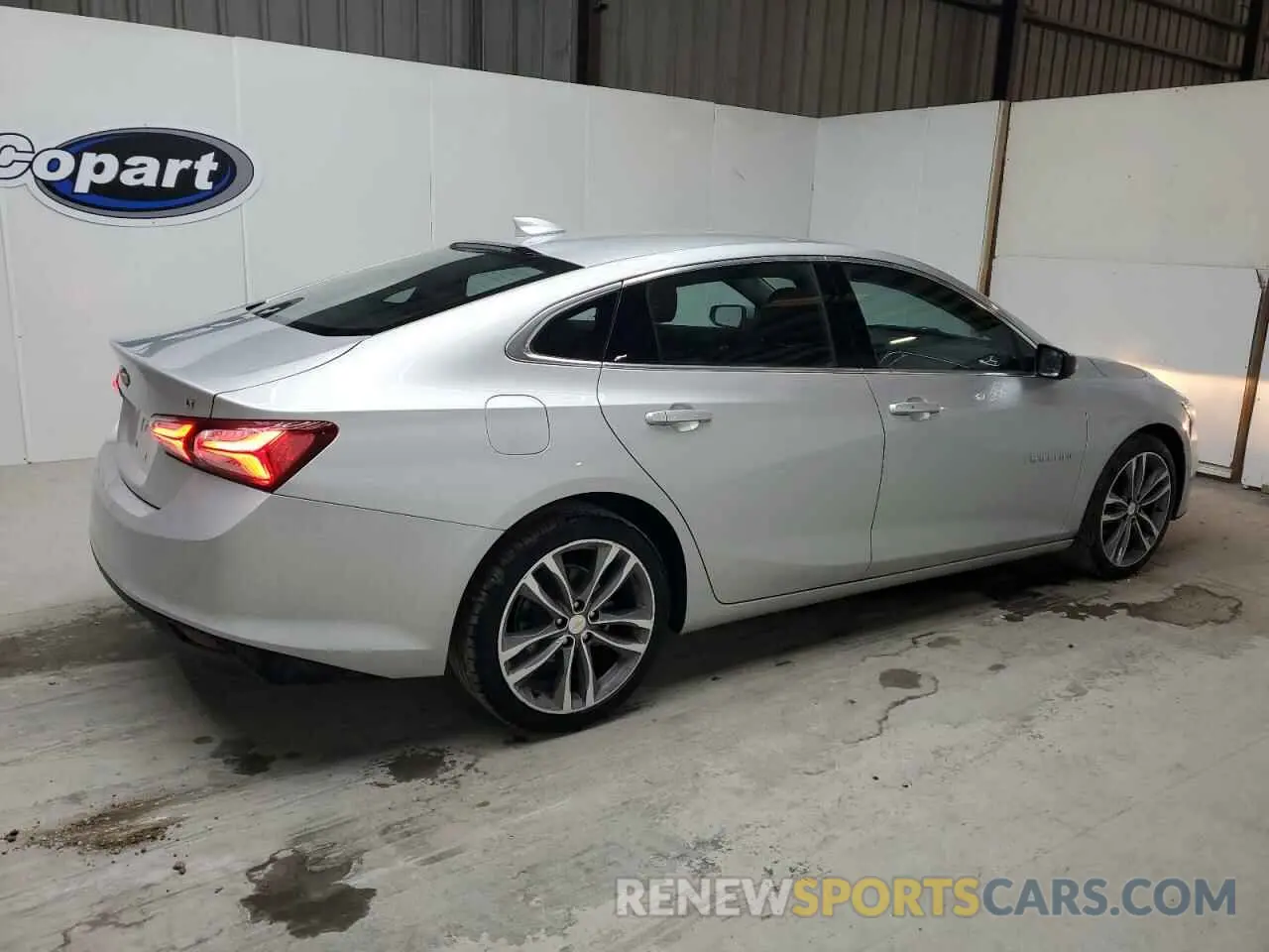 3 fotografías del automóvil dañado 1G1ZD5ST1NF174138 CHEVROLET MALIBU 2022