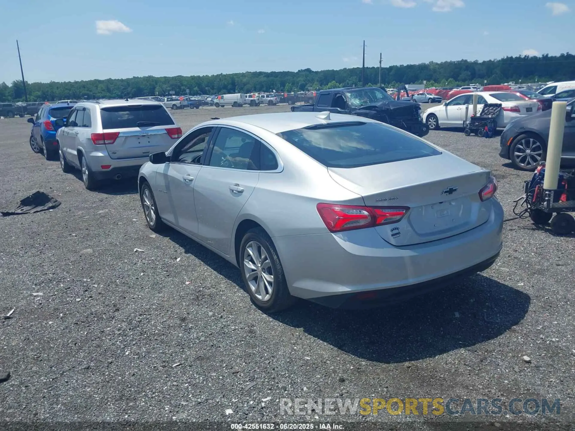 3 fotografías del automóvil dañado 1G1ZD5ST1NF178044 CHEVROLET MALIBU 2022