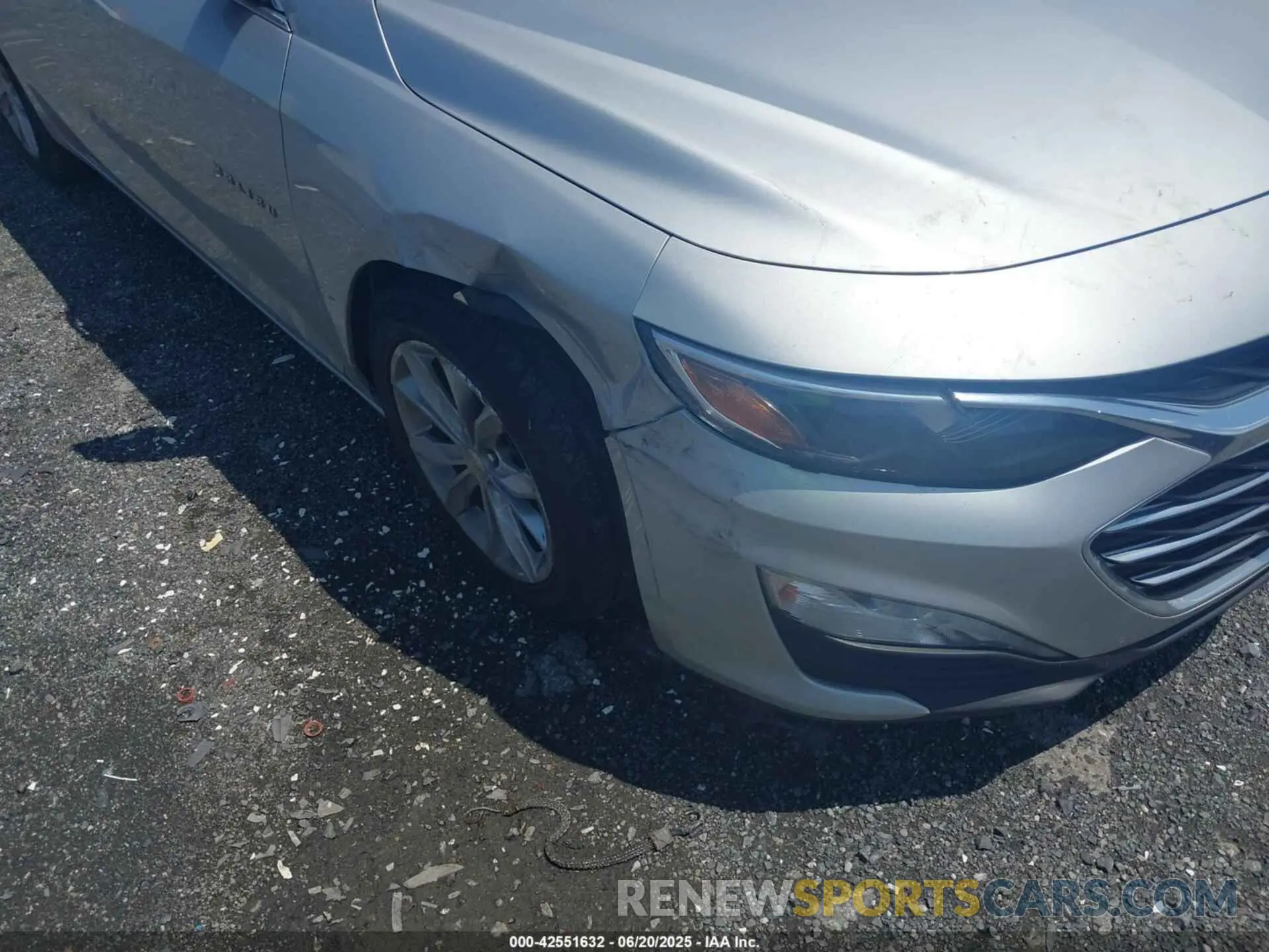 6 fotografías del automóvil dañado 1G1ZD5ST1NF178044 CHEVROLET MALIBU 2022