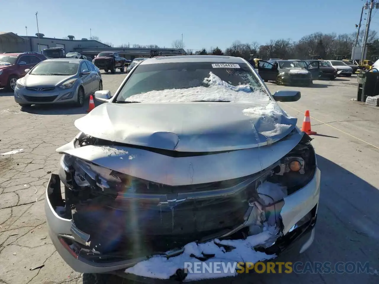 5 fotografías del automóvil dañado 1G1ZD5ST1NF178688 CHEVROLET MALIBU 2022