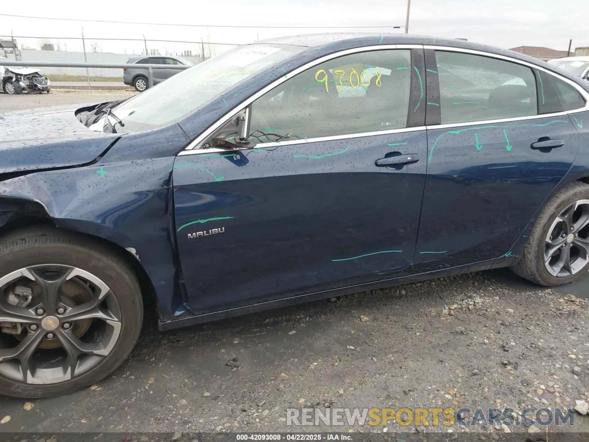 6 fotografías del automóvil dañado 1G1ZD5ST1NF180800 CHEVROLET MALIBU 2022