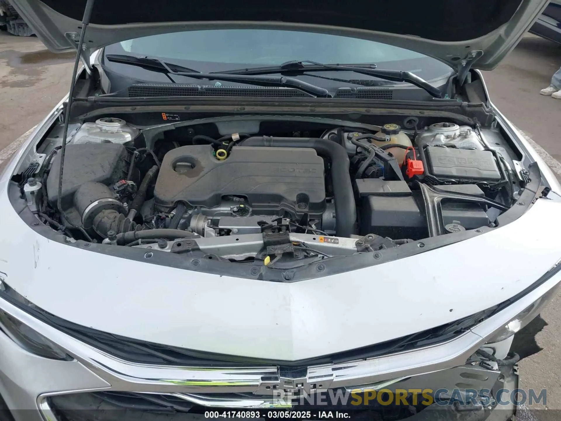 10 fotografías del automóvil dañado 1G1ZD5ST2NF110447 CHEVROLET MALIBU 2022