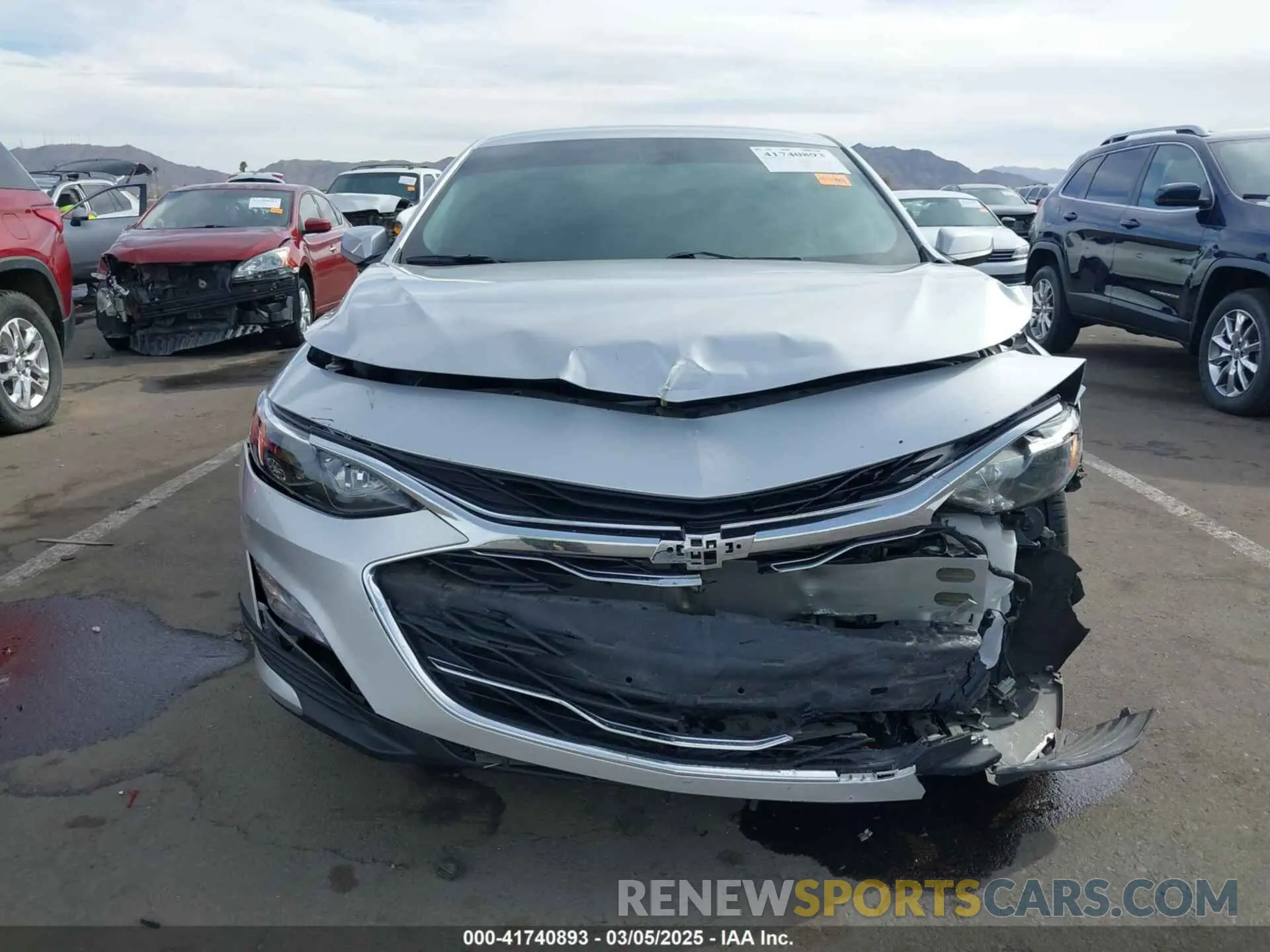 13 fotografías del automóvil dañado 1G1ZD5ST2NF110447 CHEVROLET MALIBU 2022