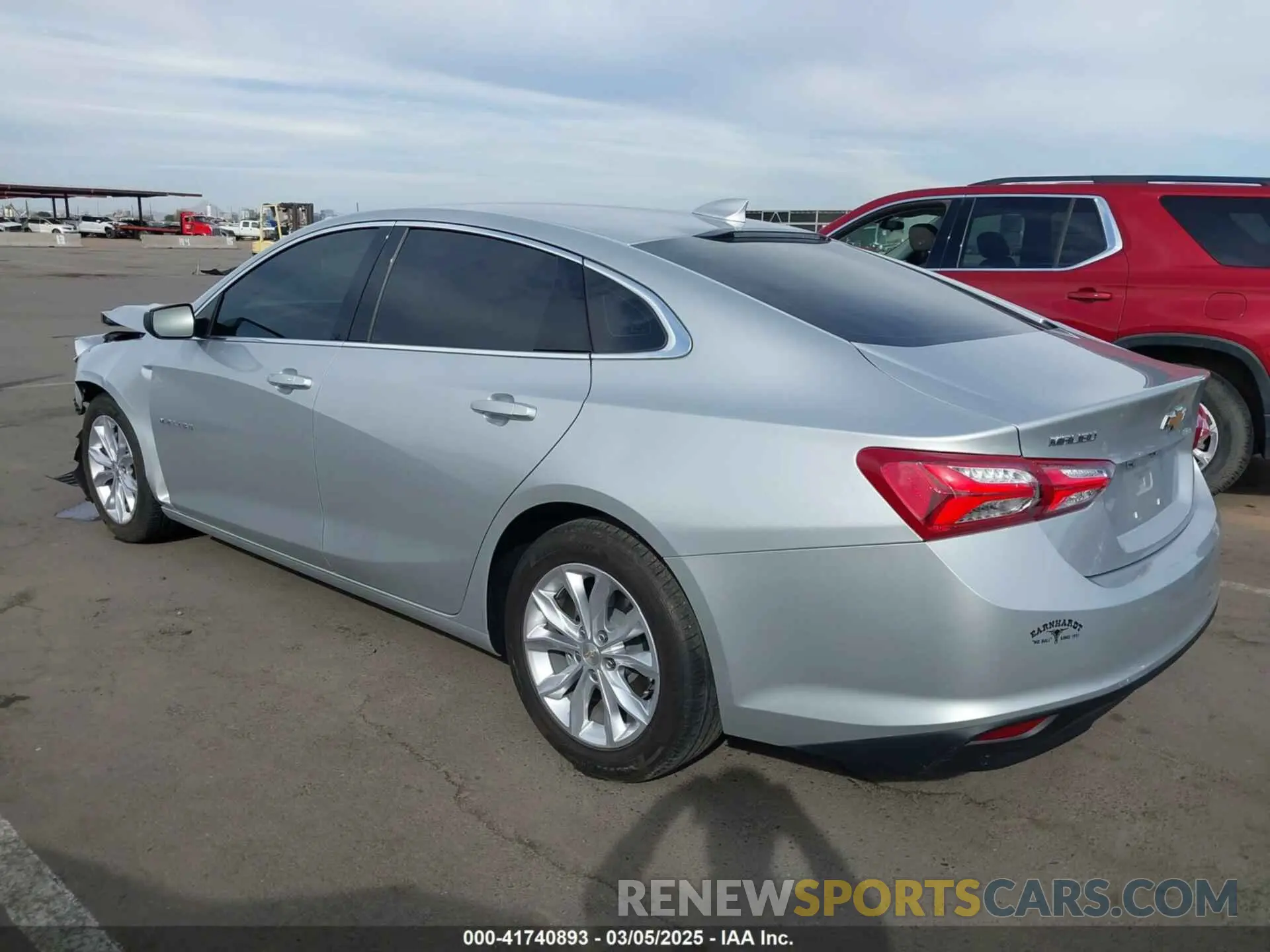 3 fotografías del automóvil dañado 1G1ZD5ST2NF110447 CHEVROLET MALIBU 2022