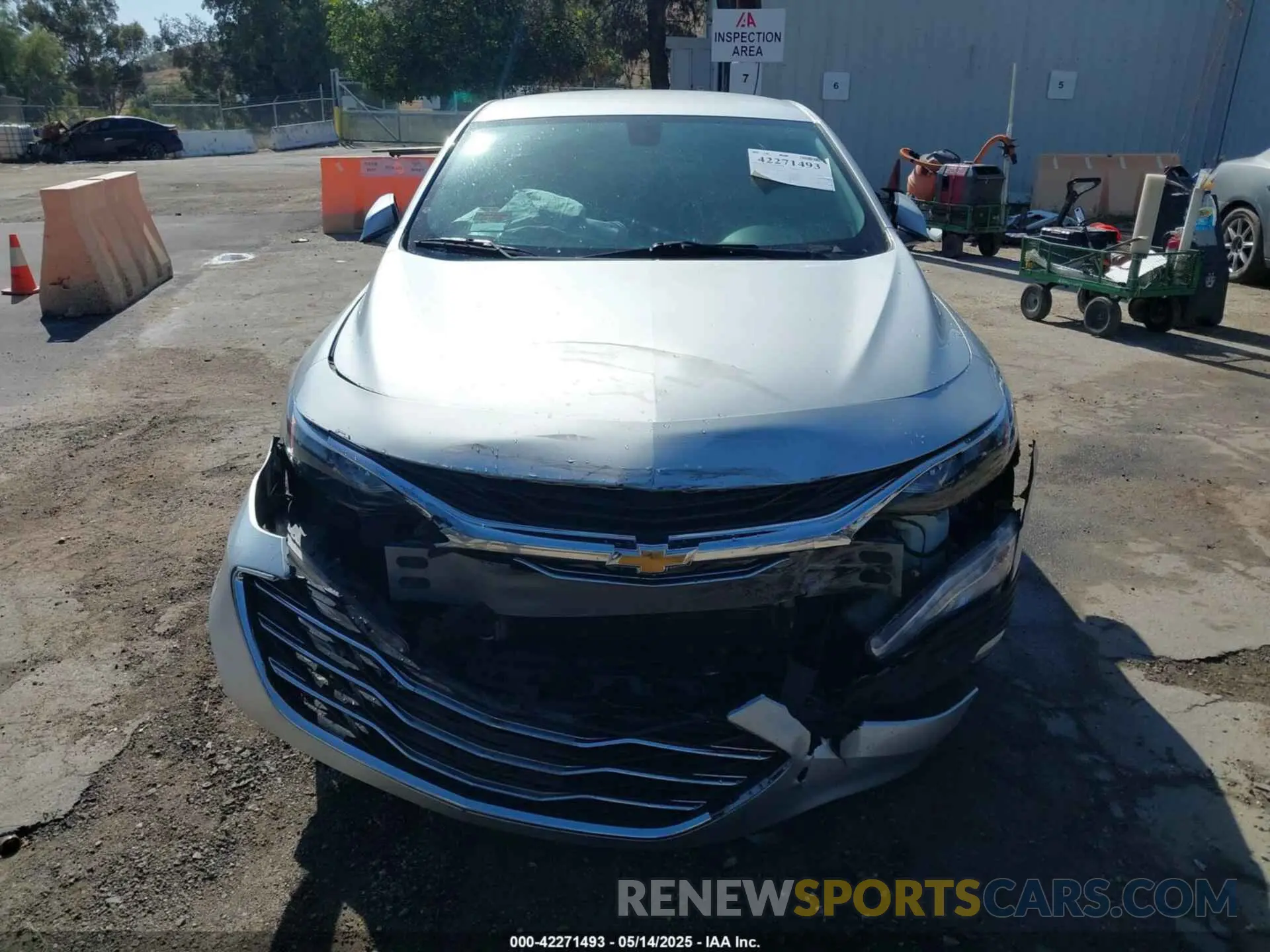 12 fotografías del automóvil dañado 1G1ZD5ST2NF112893 CHEVROLET MALIBU 2022