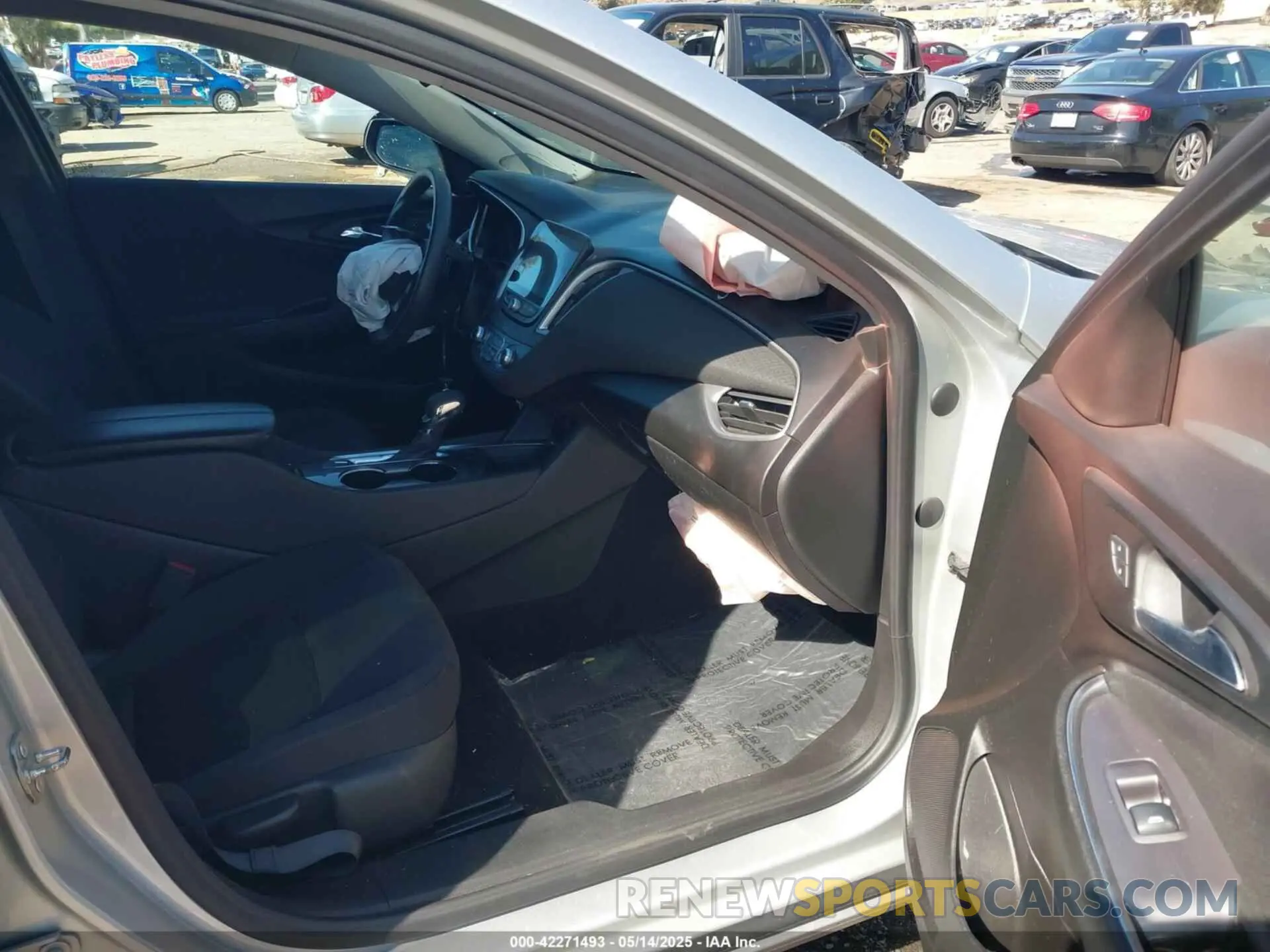 5 fotografías del automóvil dañado 1G1ZD5ST2NF112893 CHEVROLET MALIBU 2022
