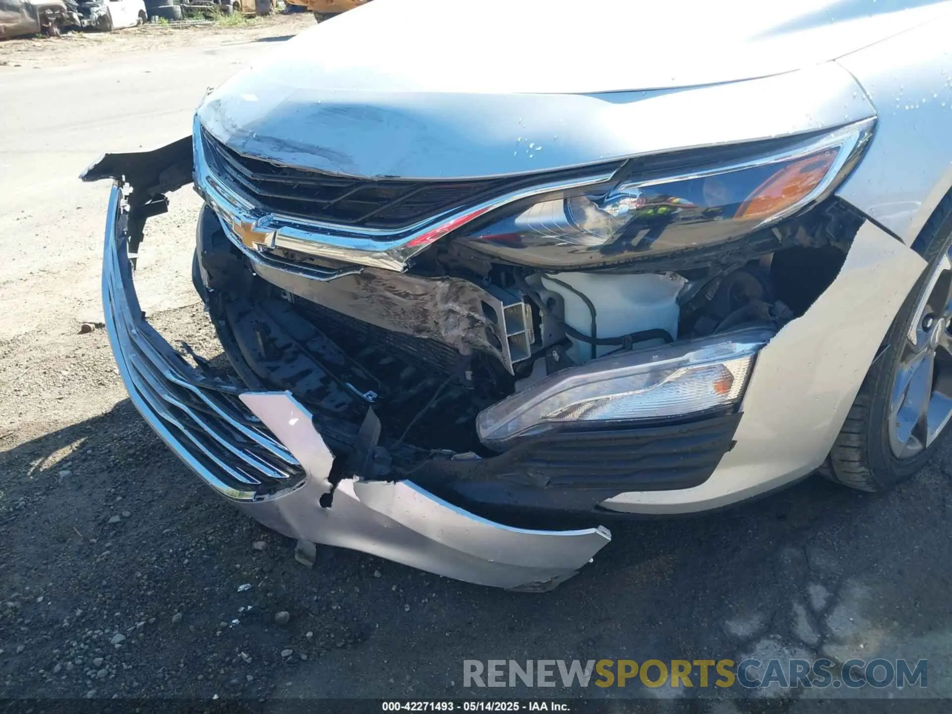 6 fotografías del automóvil dañado 1G1ZD5ST2NF112893 CHEVROLET MALIBU 2022