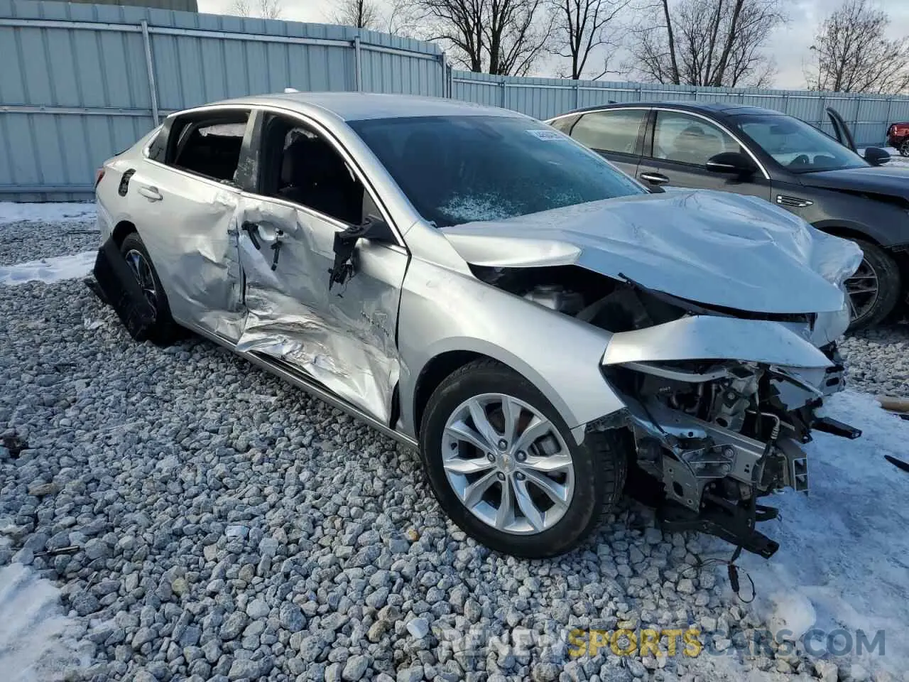 4 fotografías del automóvil dañado 1G1ZD5ST2NF116801 CHEVROLET MALIBU 2022