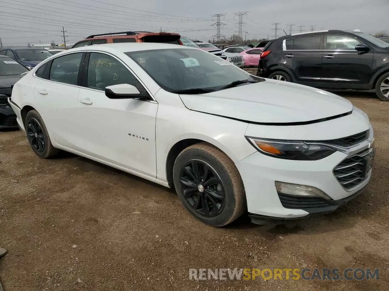 4 fotografías del automóvil dañado 1G1ZD5ST2NF125496 CHEVROLET MALIBU 2022