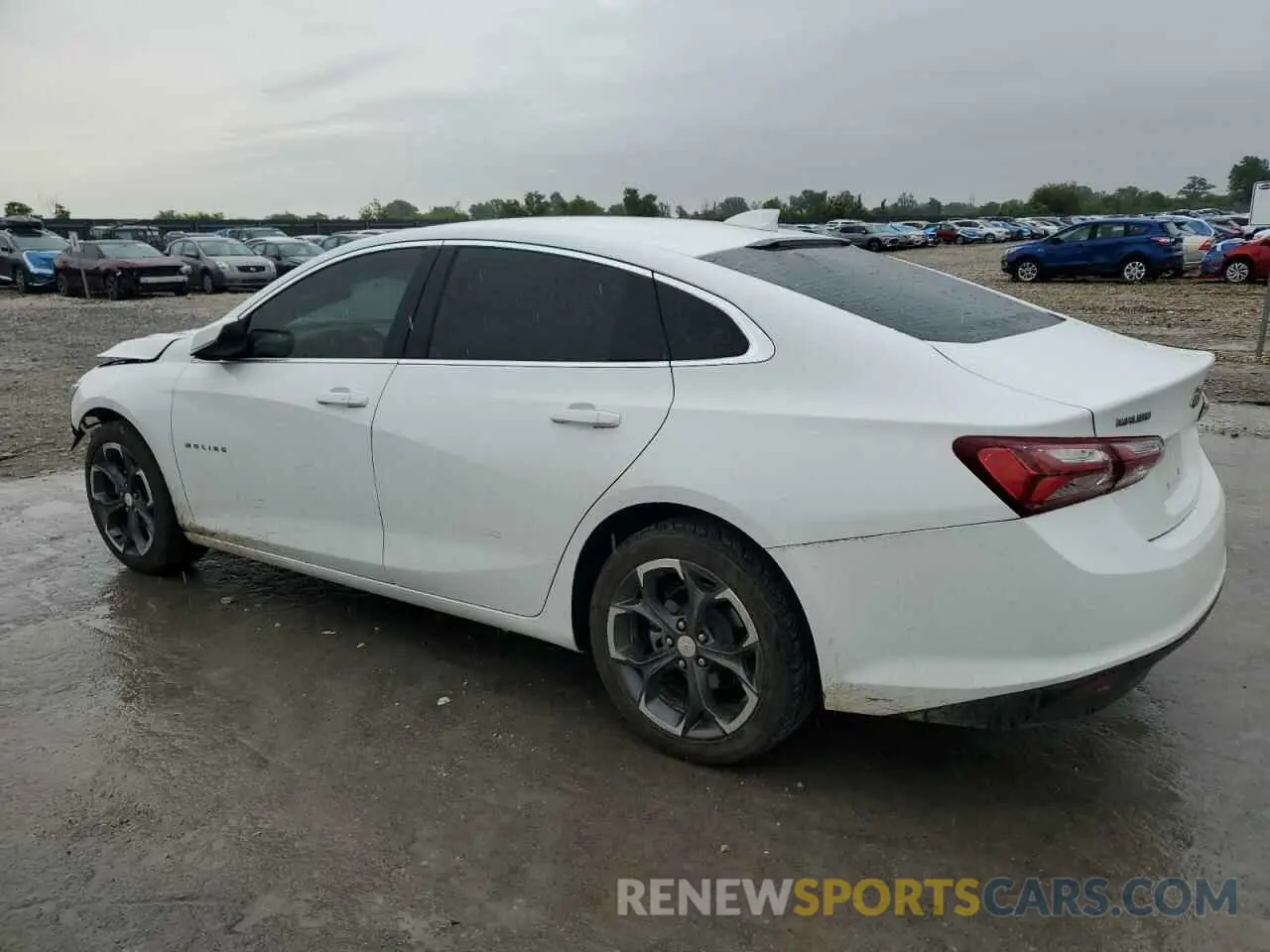 2 fotografías del automóvil dañado 1G1ZD5ST2NF128074 CHEVROLET MALIBU 2022