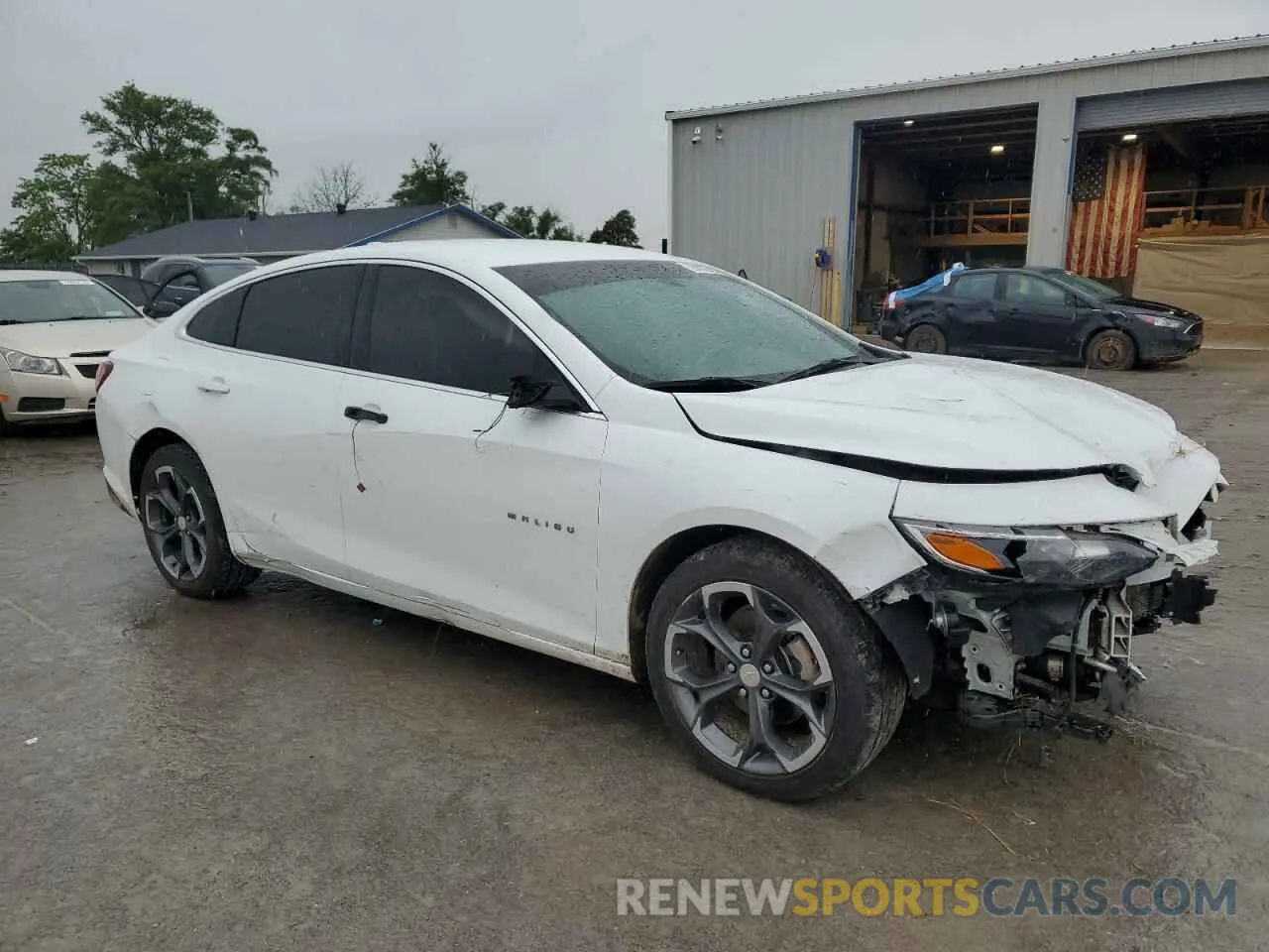4 fotografías del automóvil dañado 1G1ZD5ST2NF128074 CHEVROLET MALIBU 2022