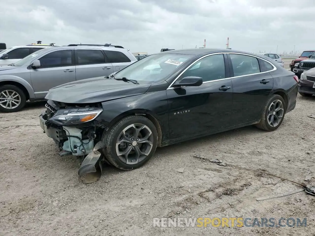 1 fotografías del automóvil dañado 1G1ZD5ST2NF129628 CHEVROLET MALIBU 2022