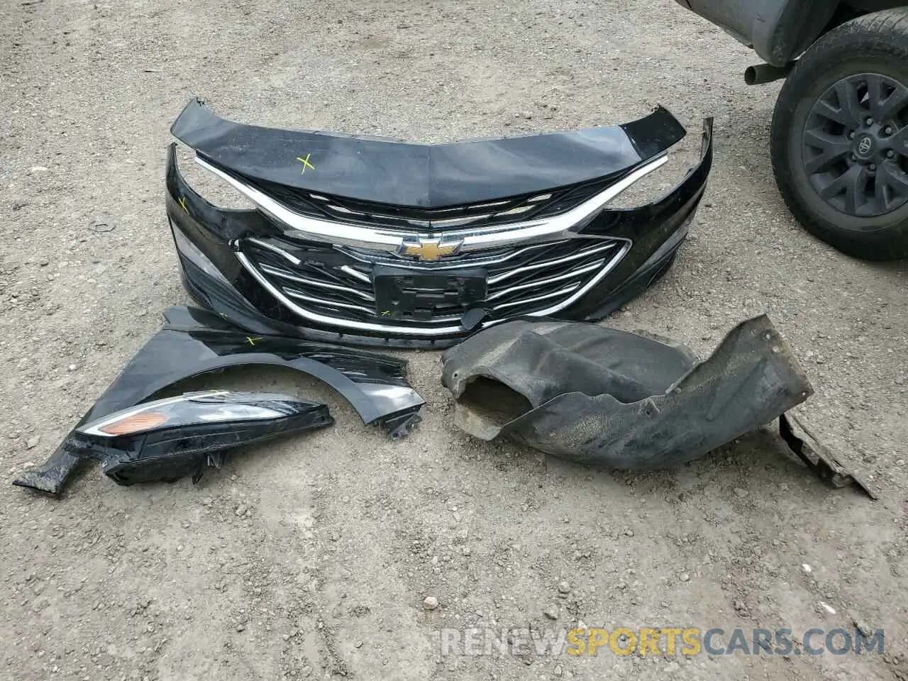 12 fotografías del automóvil dañado 1G1ZD5ST2NF129628 CHEVROLET MALIBU 2022