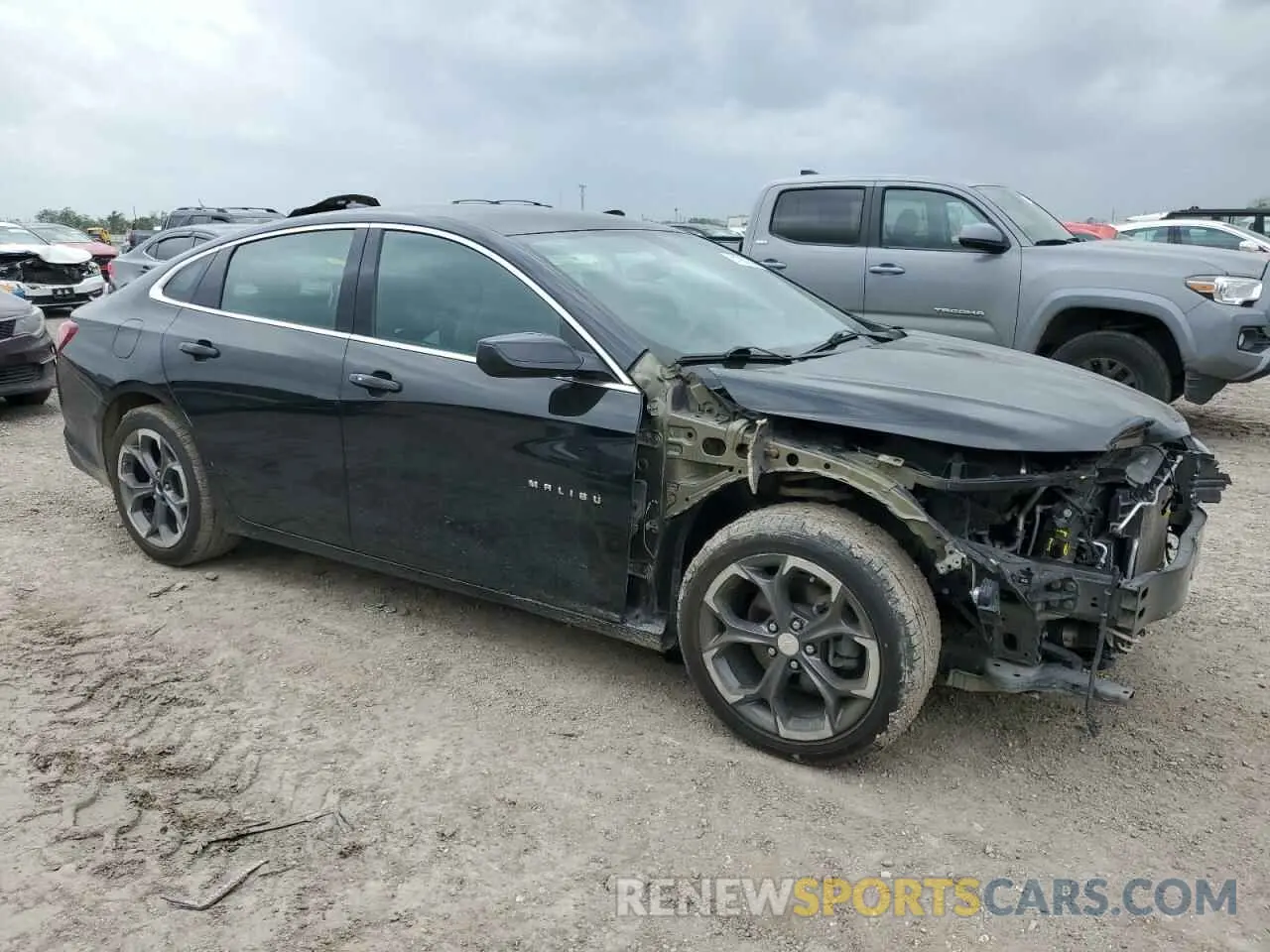 4 fotografías del automóvil dañado 1G1ZD5ST2NF129628 CHEVROLET MALIBU 2022