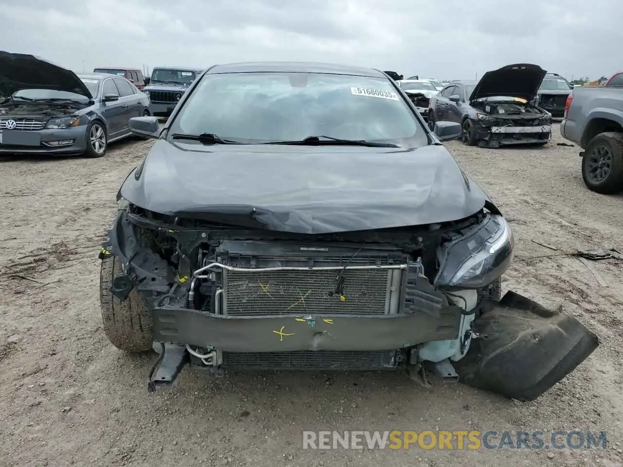 5 fotografías del automóvil dañado 1G1ZD5ST2NF129628 CHEVROLET MALIBU 2022