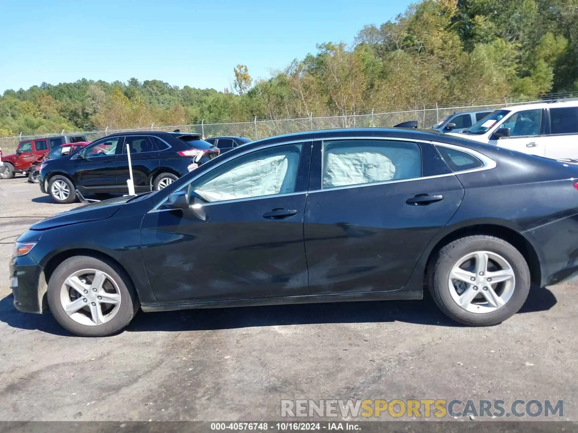 14 fotografías del automóvil dañado 1G1ZD5ST2NF133386 CHEVROLET MALIBU 2022