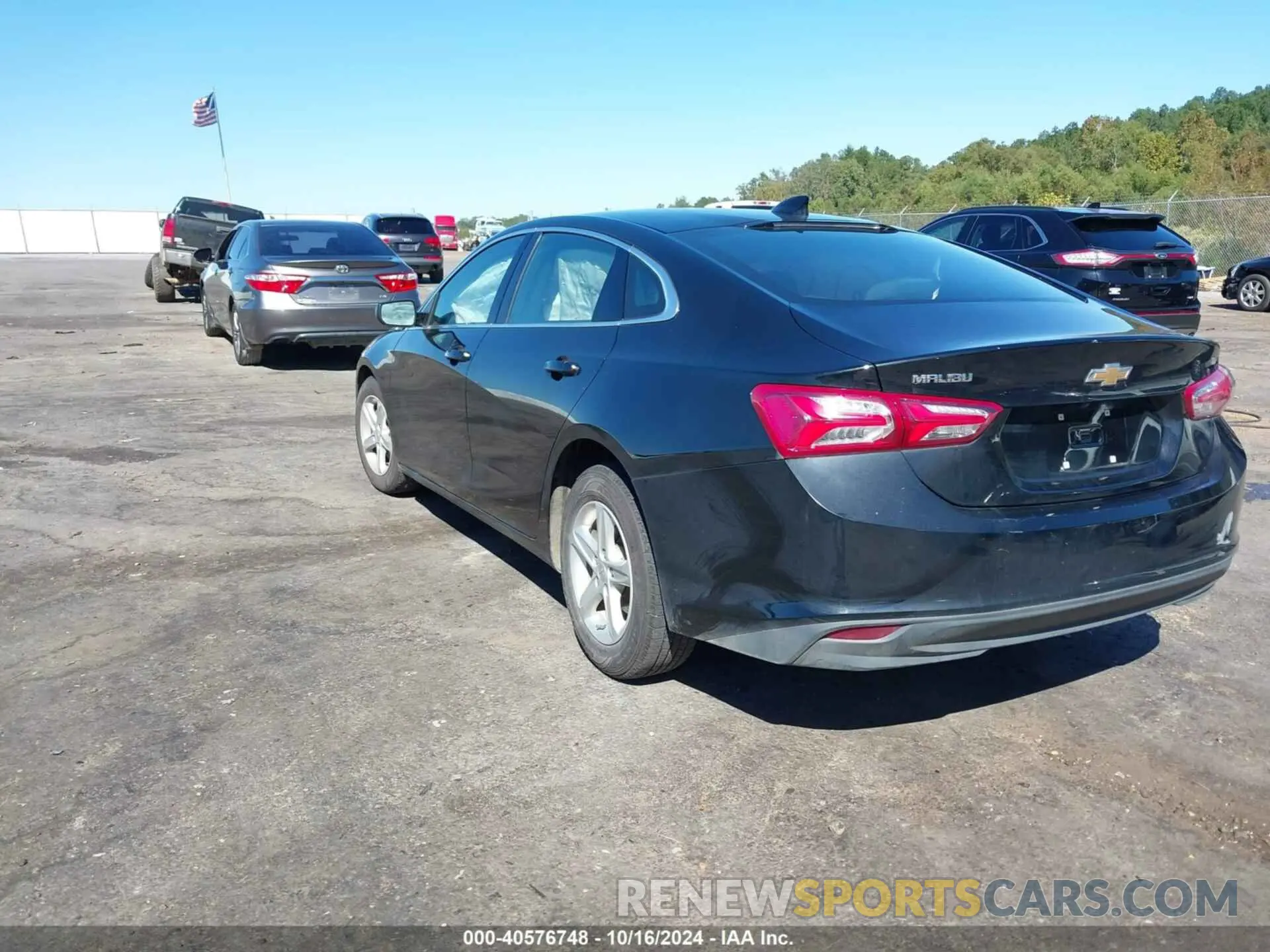 3 fotografías del automóvil dañado 1G1ZD5ST2NF133386 CHEVROLET MALIBU 2022