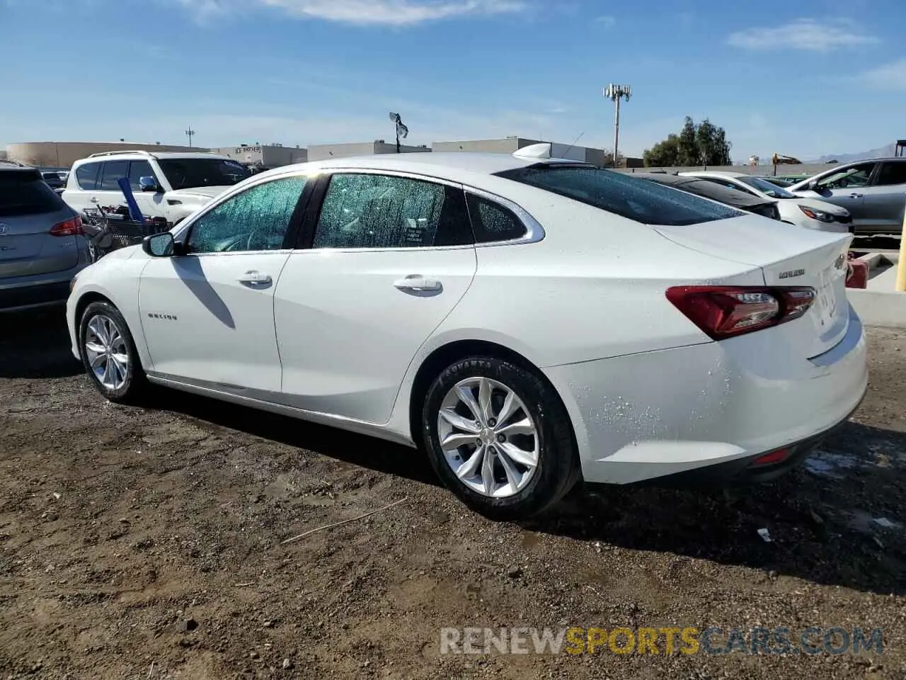 2 fotografías del automóvil dañado 1G1ZD5ST2NF135168 CHEVROLET MALIBU 2022