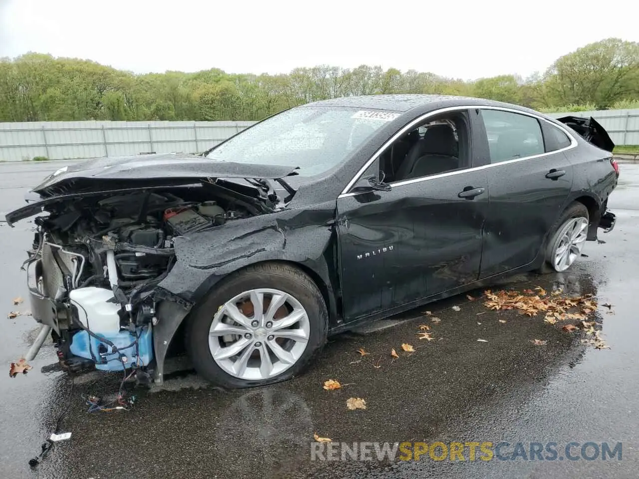 1 fotografías del automóvil dañado 1G1ZD5ST2NF163827 CHEVROLET MALIBU 2022