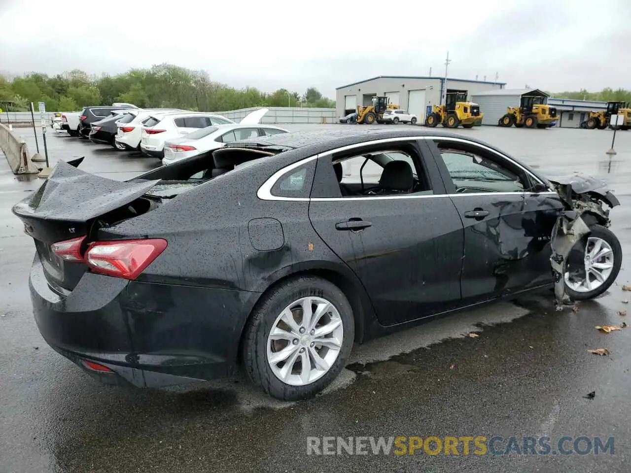 3 fotografías del automóvil dañado 1G1ZD5ST2NF163827 CHEVROLET MALIBU 2022