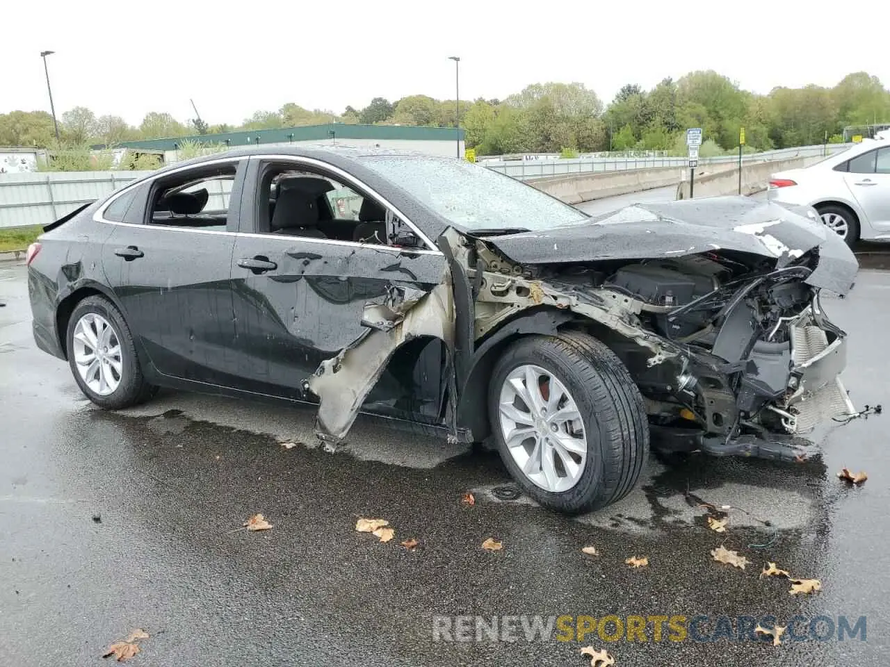 4 fotografías del automóvil dañado 1G1ZD5ST2NF163827 CHEVROLET MALIBU 2022