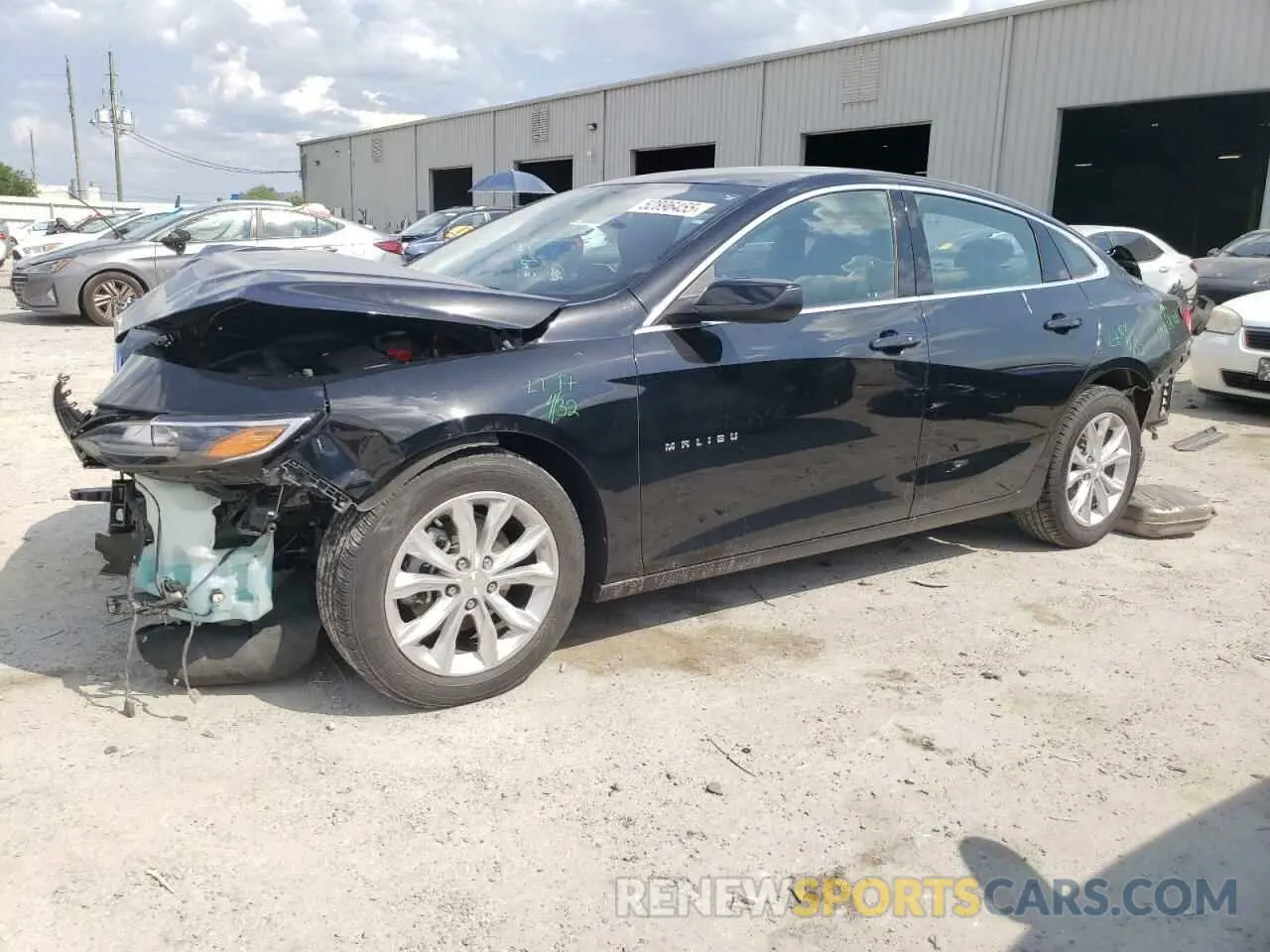 1 fotografías del automóvil dañado 1G1ZD5ST2NF184824 CHEVROLET MALIBU 2022