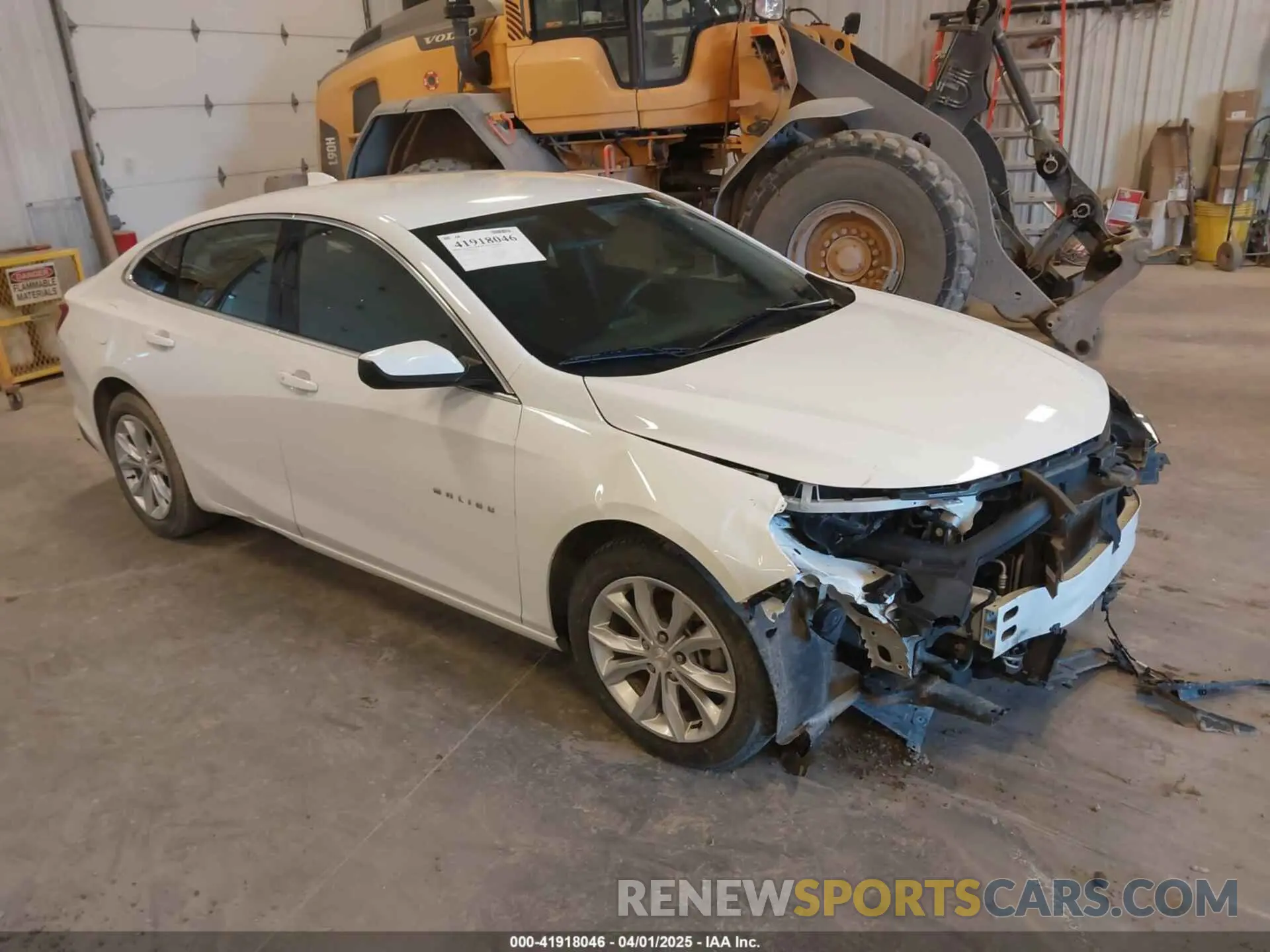 1 fotografías del automóvil dañado 1G1ZD5ST2NF206112 CHEVROLET MALIBU 2022