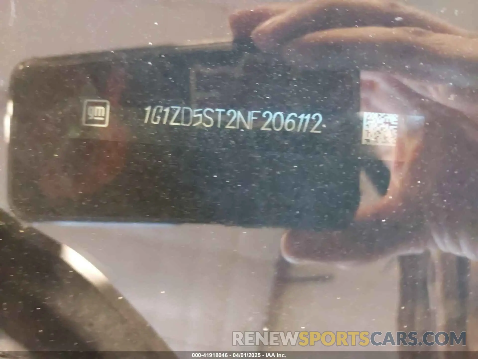 9 fotografías del automóvil dañado 1G1ZD5ST2NF206112 CHEVROLET MALIBU 2022