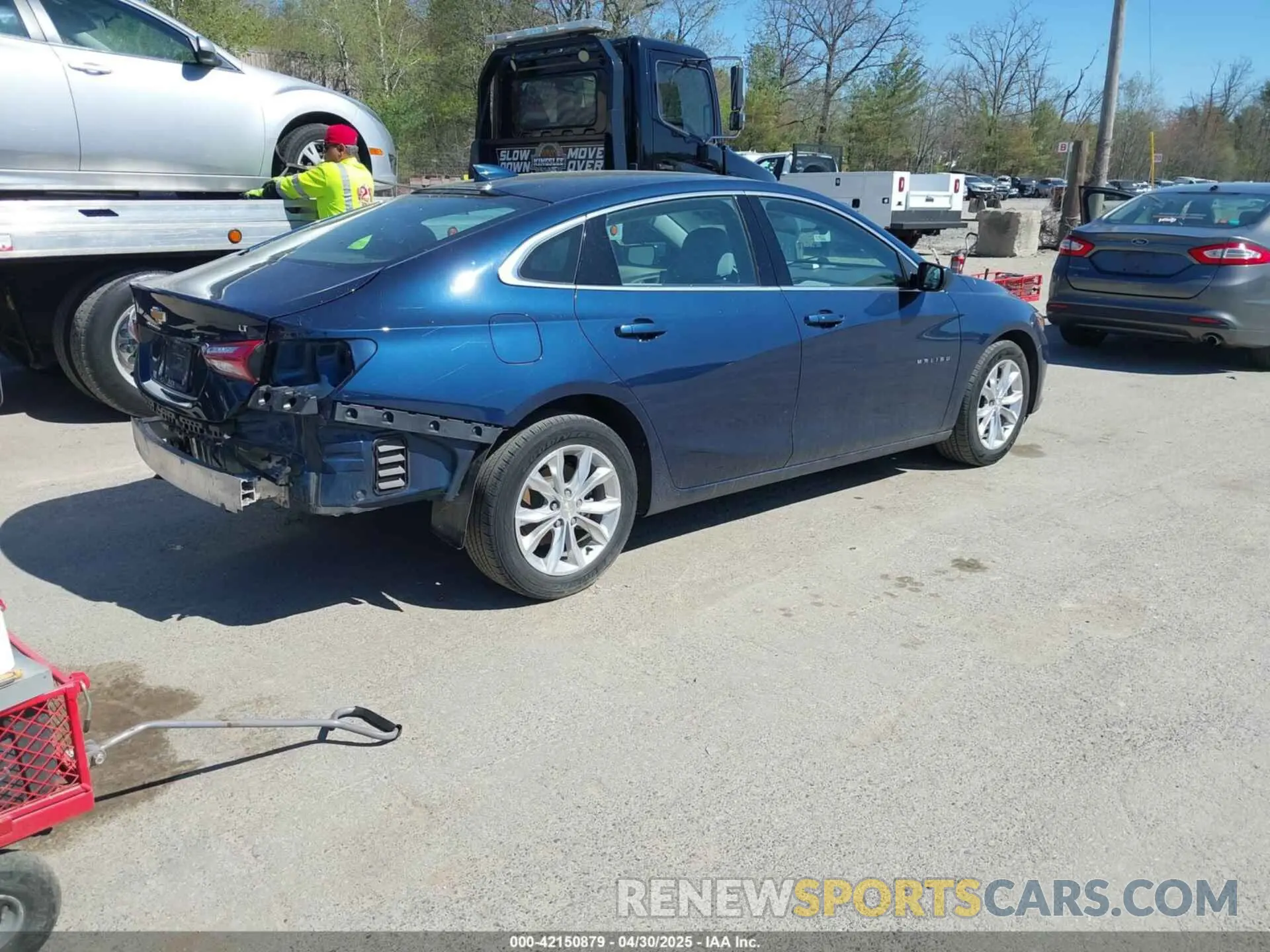 4 fotografías del automóvil dañado 1G1ZD5ST3NF104740 CHEVROLET MALIBU 2022