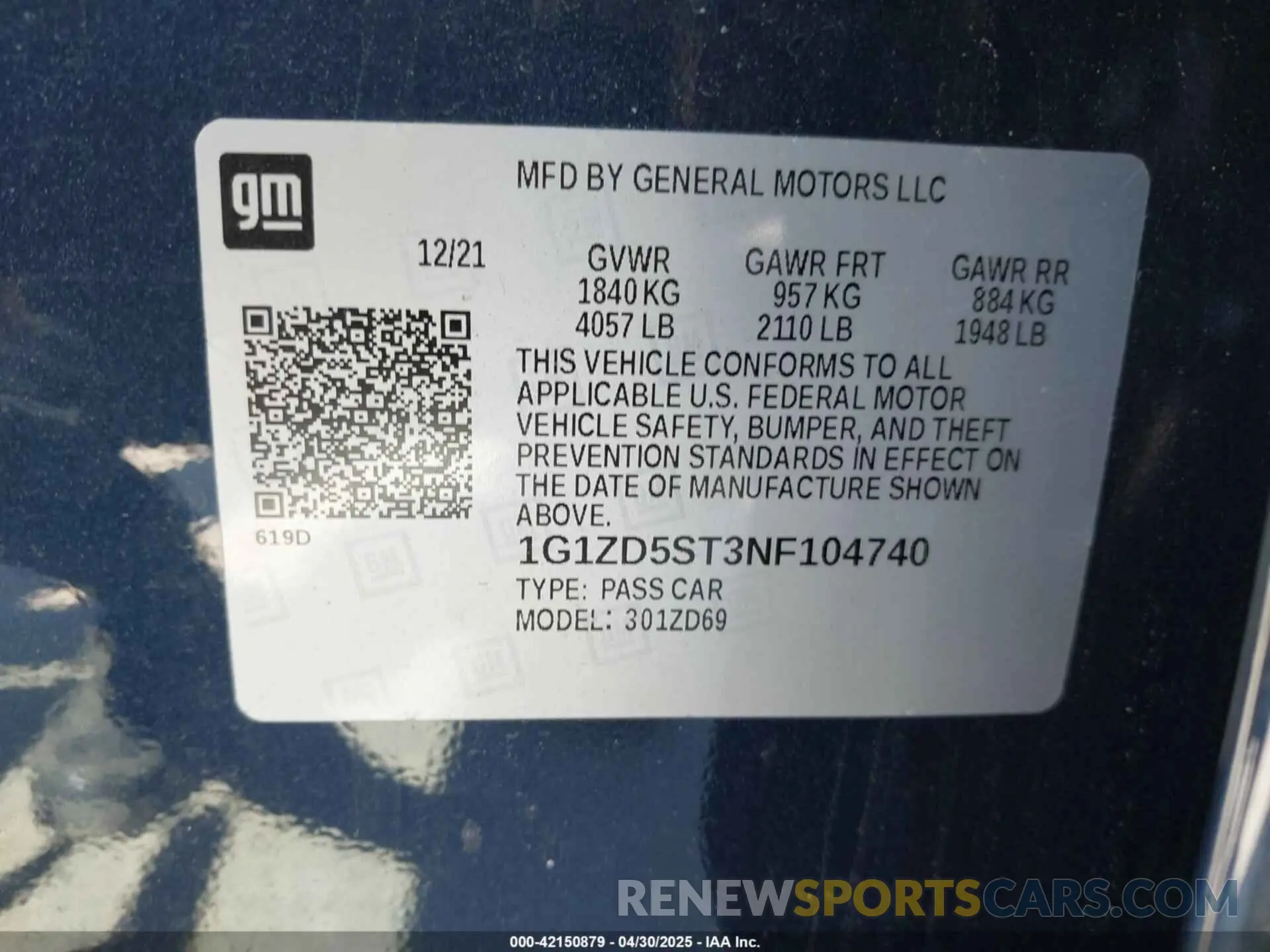 9 fotografías del automóvil dañado 1G1ZD5ST3NF104740 CHEVROLET MALIBU 2022