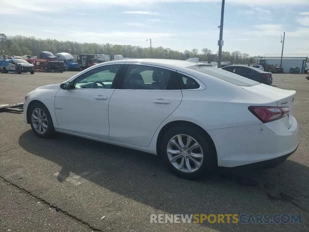 2 fotografías del automóvil dañado 1G1ZD5ST3NF114393 CHEVROLET MALIBU 2022