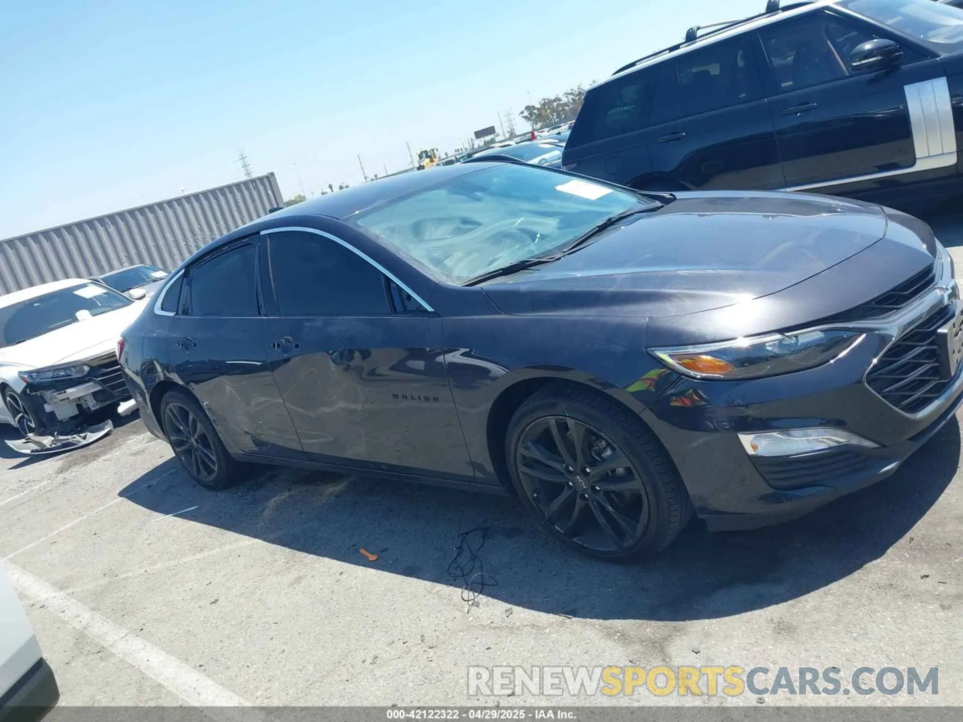 14 fotografías del automóvil dañado 1G1ZD5ST3NF120789 CHEVROLET MALIBU 2022